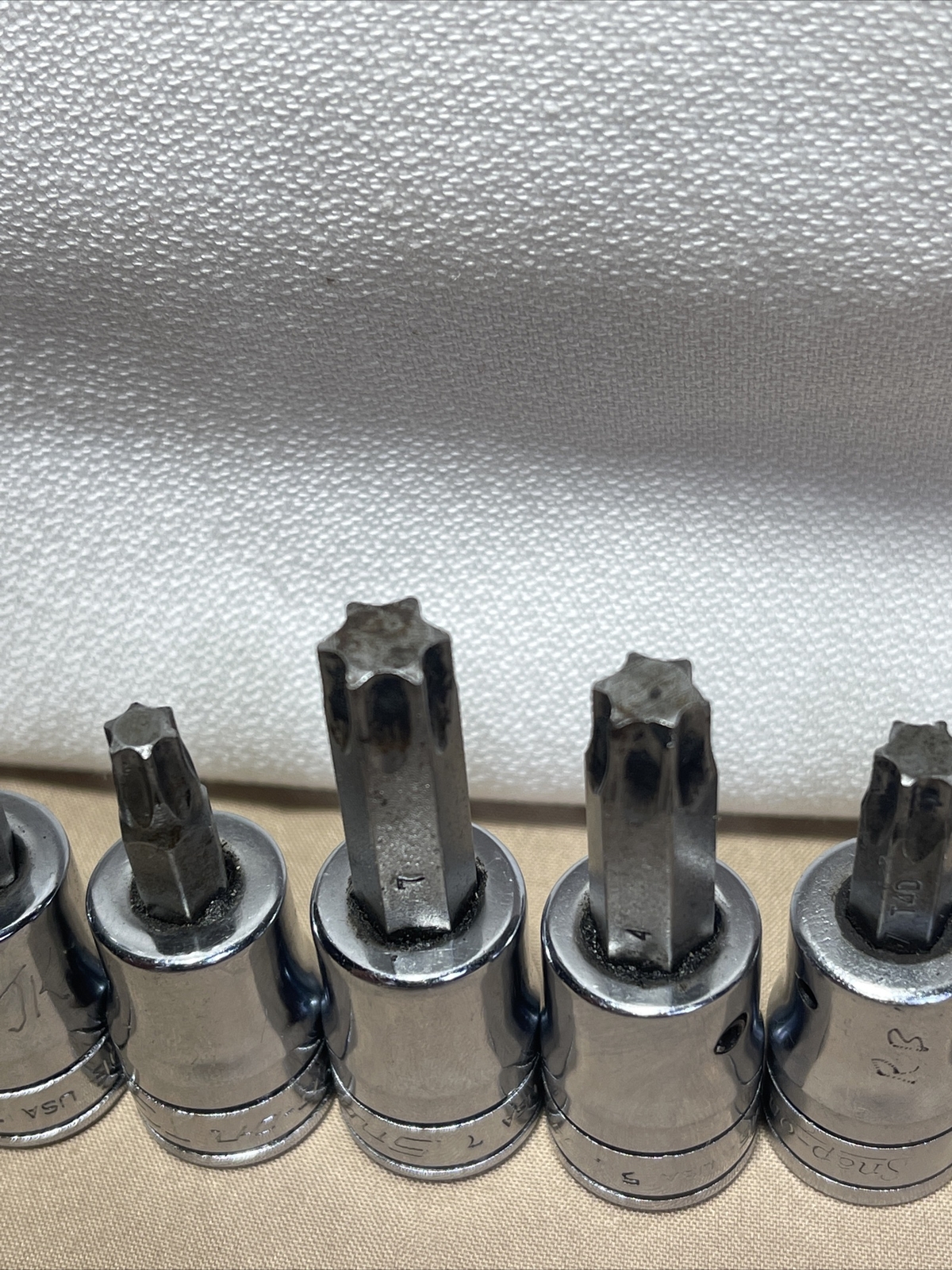 Snap-on Tools USA 3/8″ Drive Torx Sockets LOT/8 Set