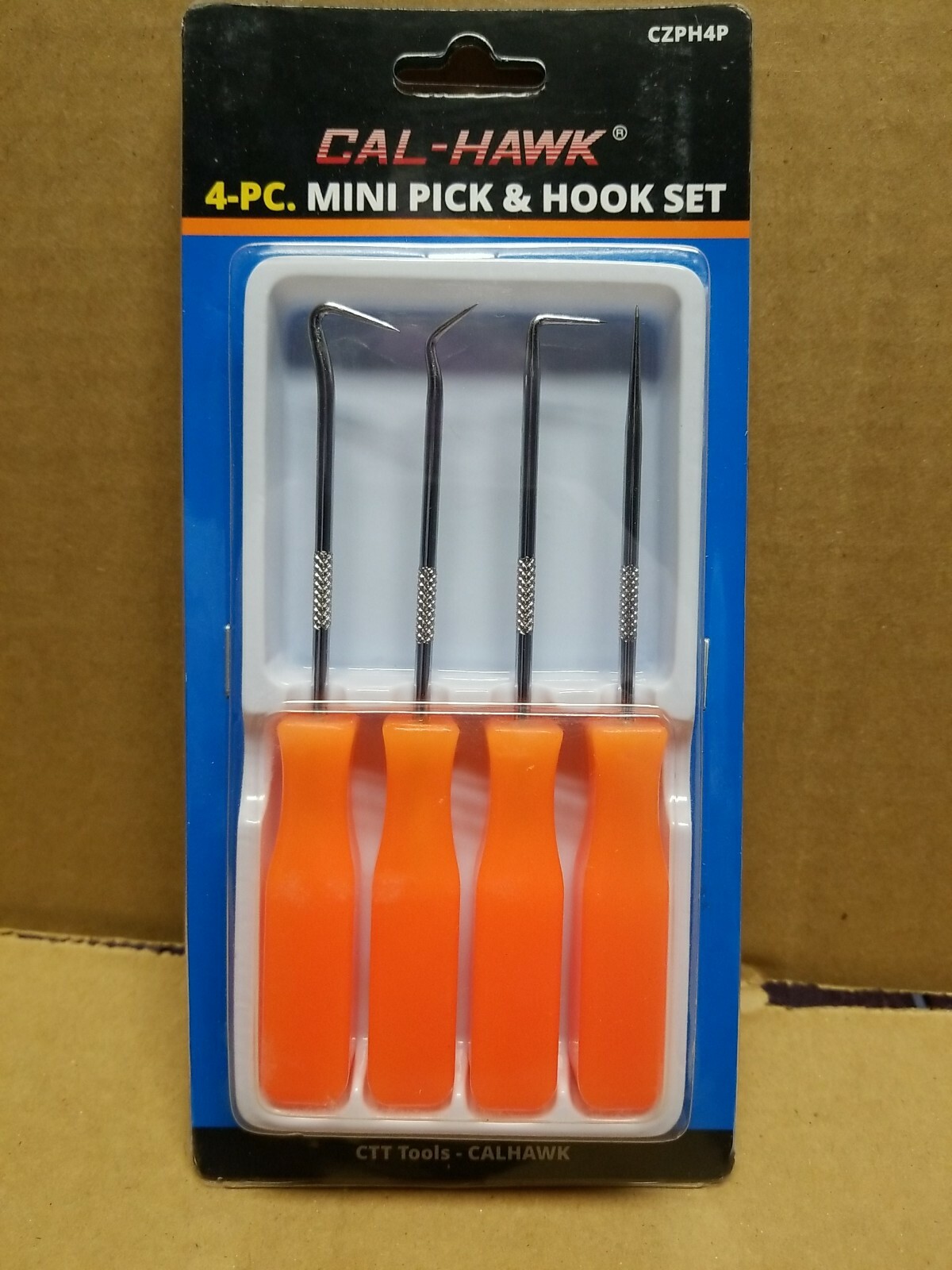 Cal Hawk 4 Piece Mini Pick & Hook Set