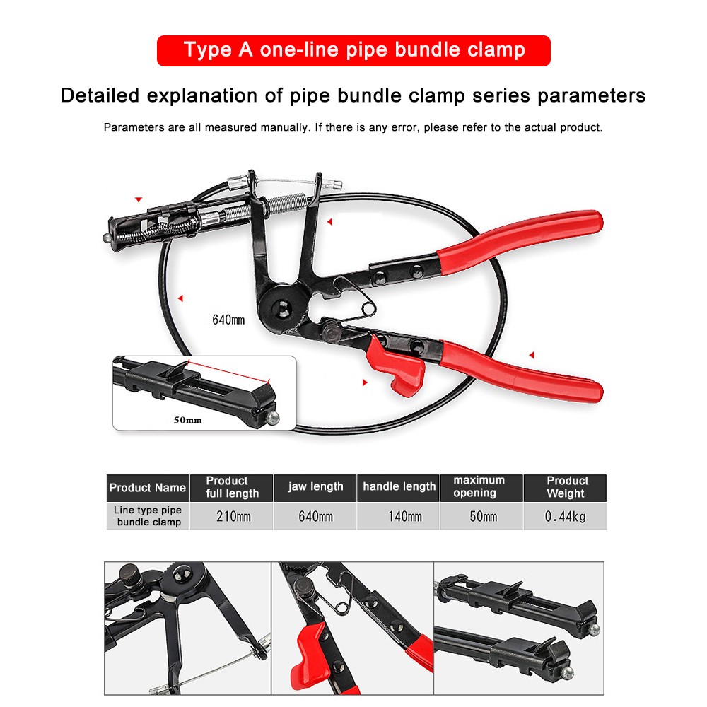 Hose Clamp Plier Clic&Clic-R Type Practical Collar Pliers CV Boot Clamp Tool US