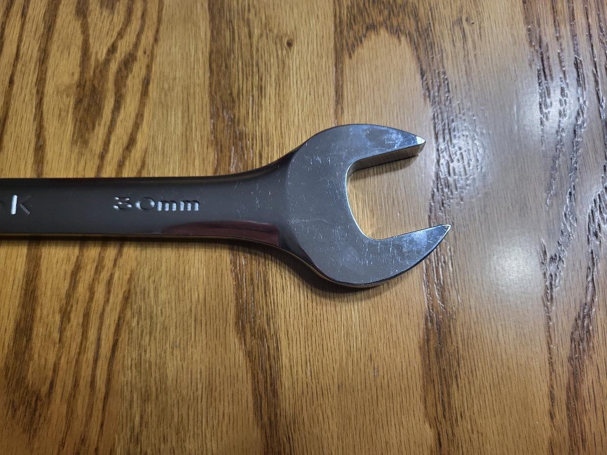 SK Tools 86527 27mm x 30mm Double Open-Ended Wrench Made In USA