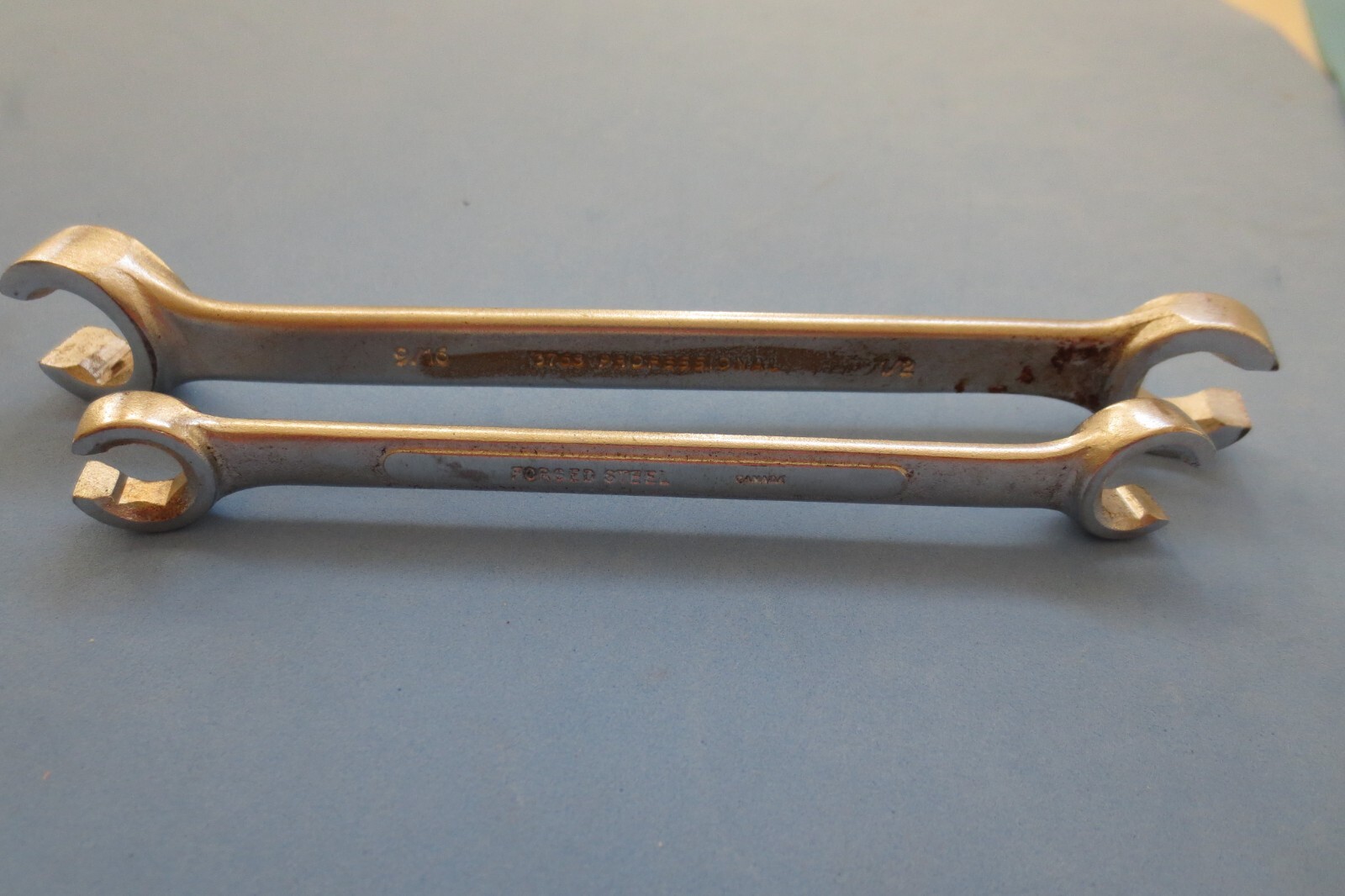 MIX USA- Canada (2 Pc Set) 6 Point, Flare Nut Line Wrench ♦ Nice Tools ♦