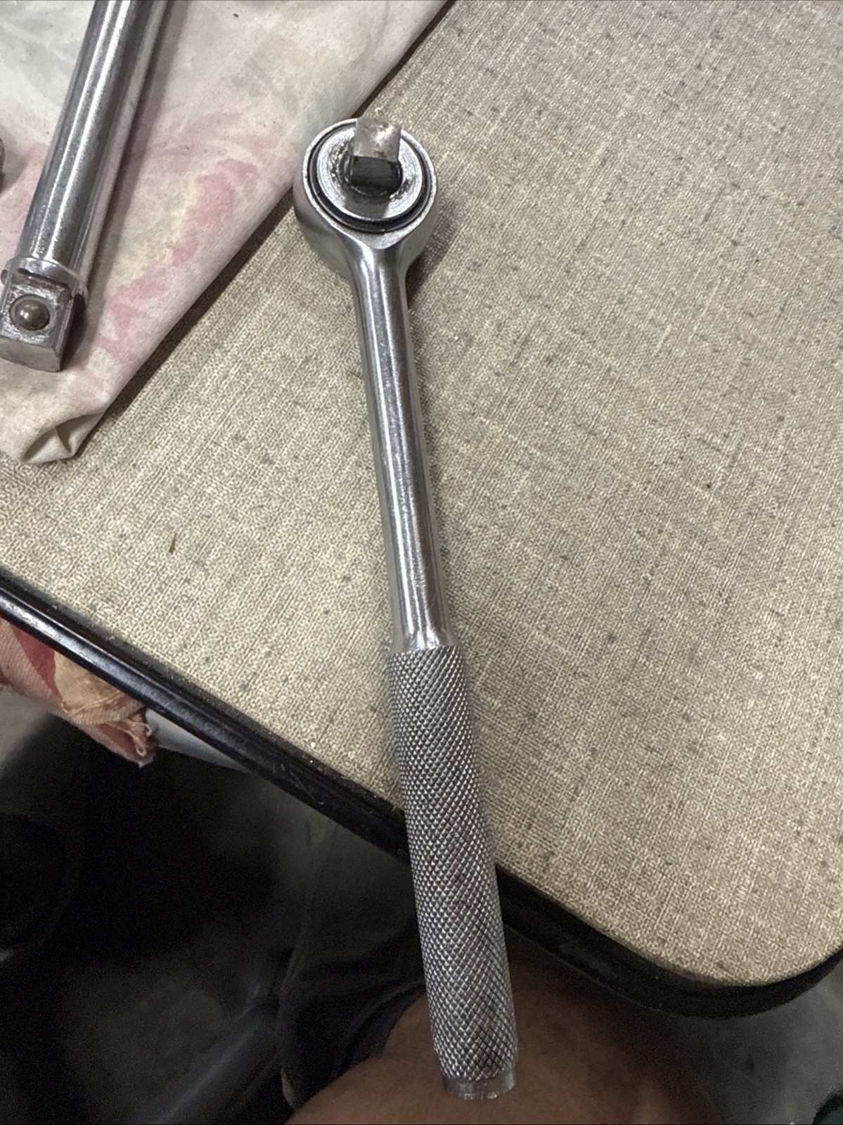 Vintage Japan, Manufactured, Ratchets, And Sockets.3/8” Dr. 1/2” Dr. + Extension