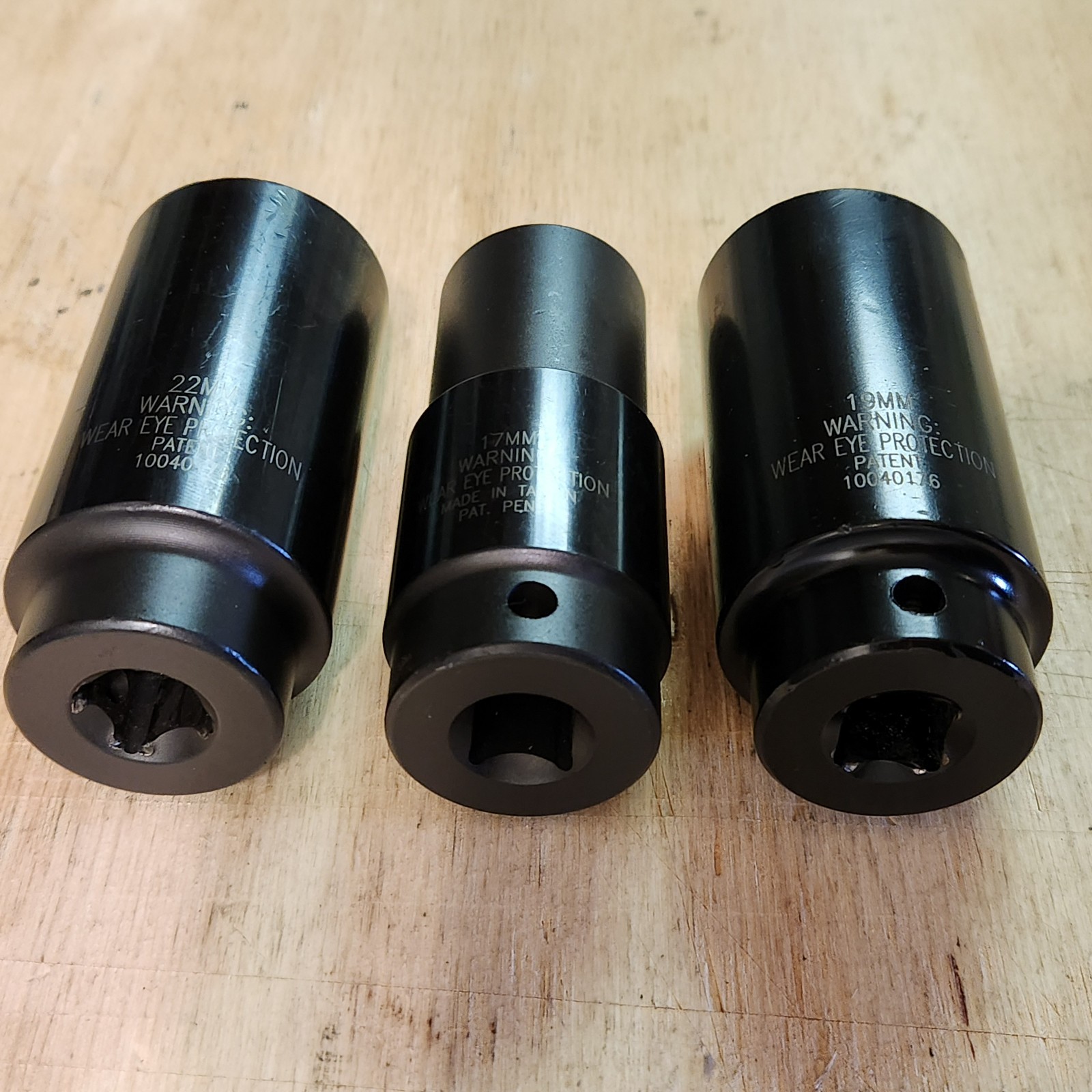 Lisle Harmonic Balancer Sockets 17mm 19mm 22mm 77060, 77080, 77110