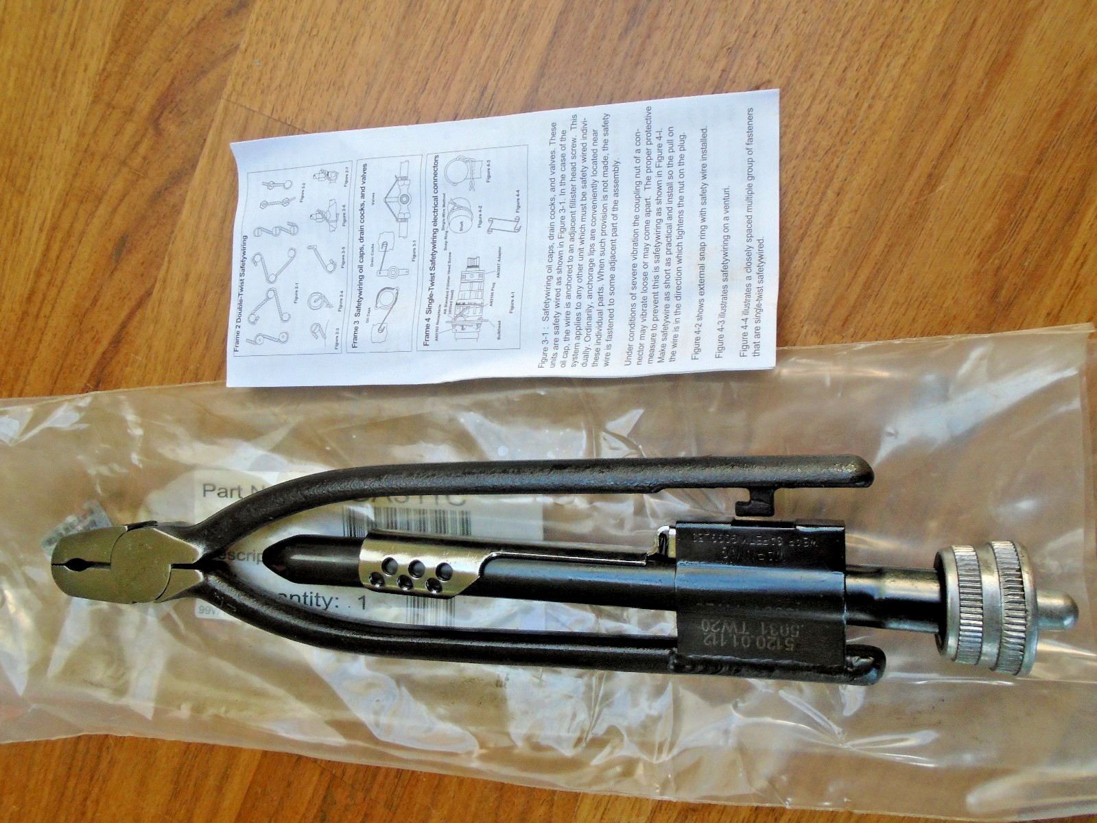 Blue Point safety twist tie wire twisters cable pliers cutters GA311C USA – NEW