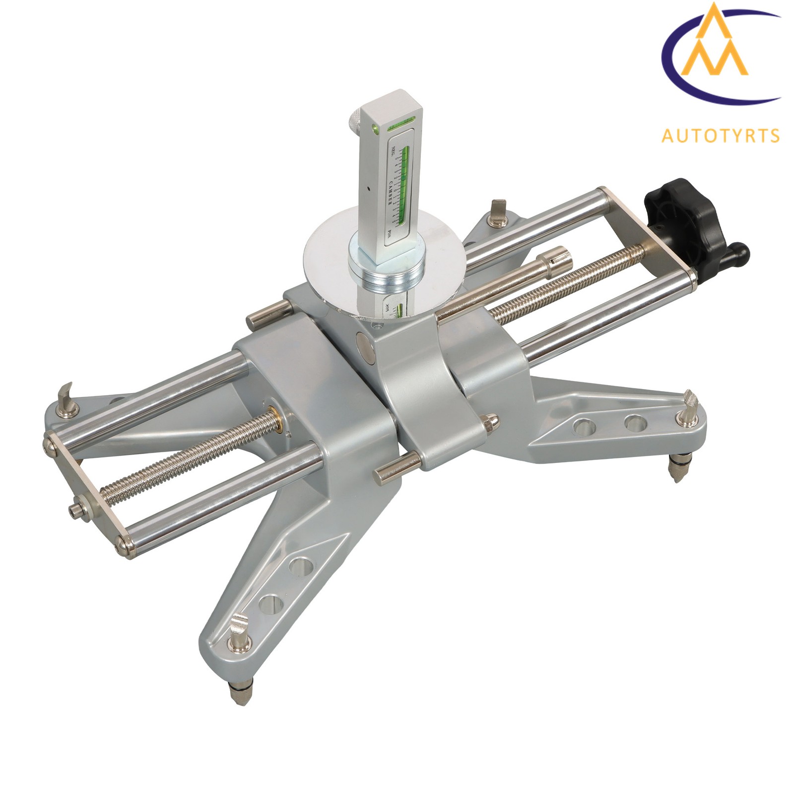 3D DSP Camber Caster Gauge Wheel Alignment Rack Tool For 11» to 25» Rim Clamp