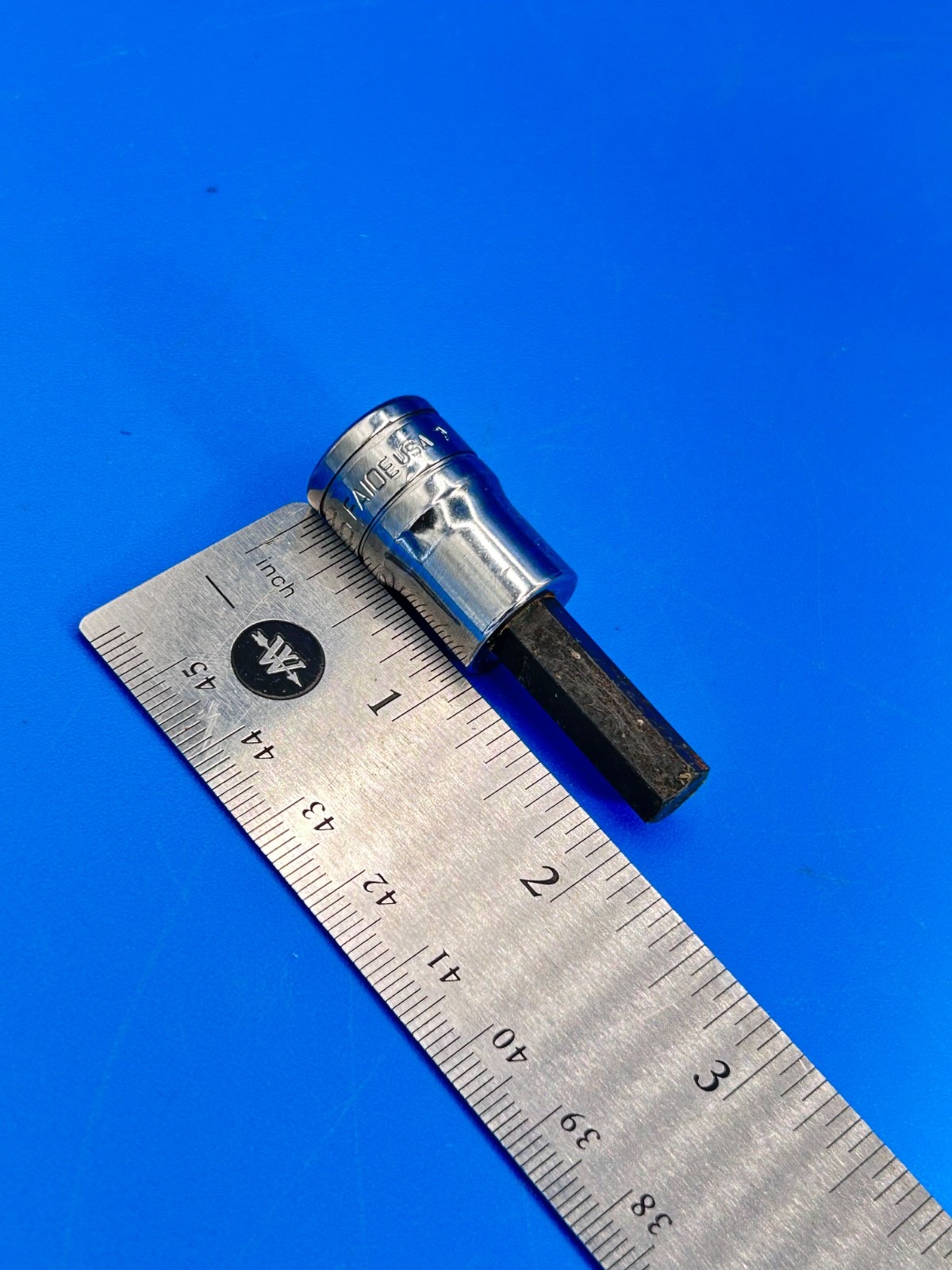 Snap-on Hex Bit Socket 3/8” Drive 5/16” SAE FA10E USA N-4-20