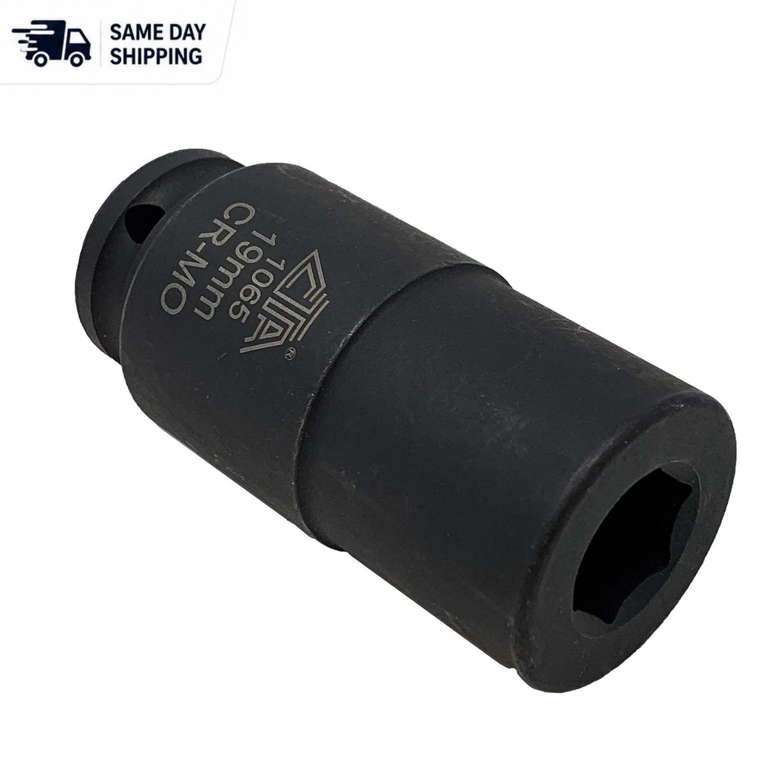 Counter-Weighted 19mm Crank Bolt Socket for Professional Automotive Use