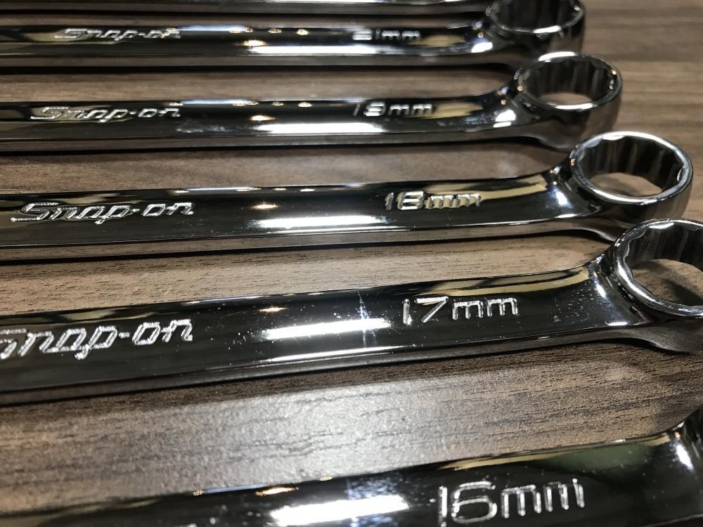 Snap-on OEXM -B Series 12 Pt Metric 16mm-22mm Combination Wrench 6Pc Set