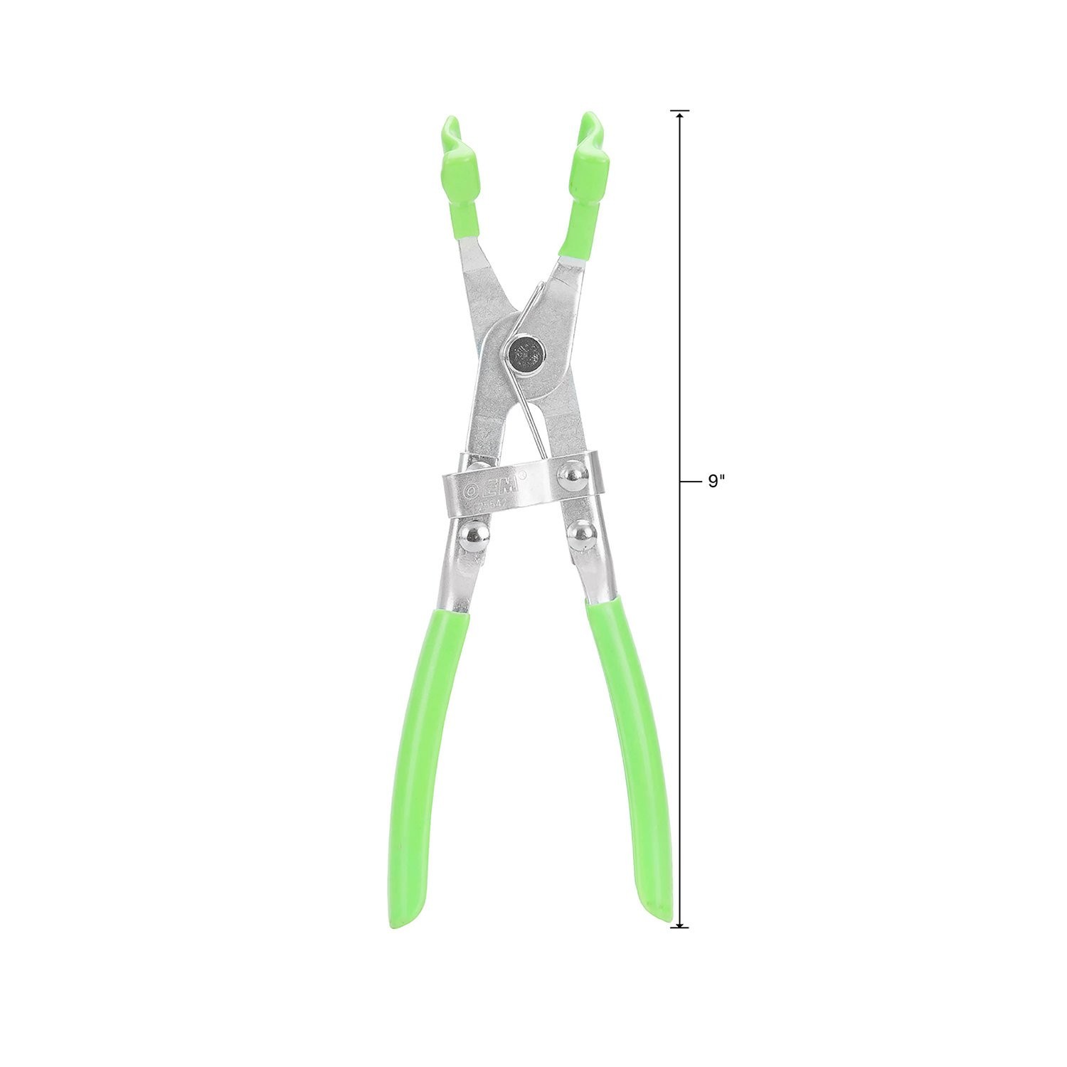 OEMTOOLS 25542 Spark Plug Boot Pliers, 45° Offset Jaws for One Size, Green