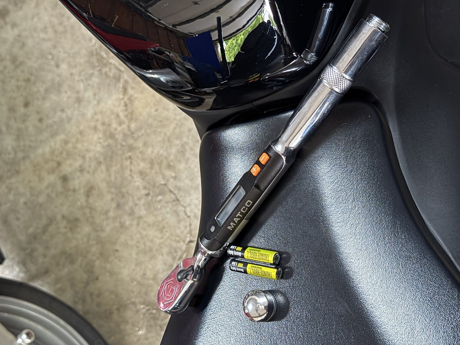 Matco DTR80F 3/8 in Electronic Digital Ratcheting Torque Wrench Reversible