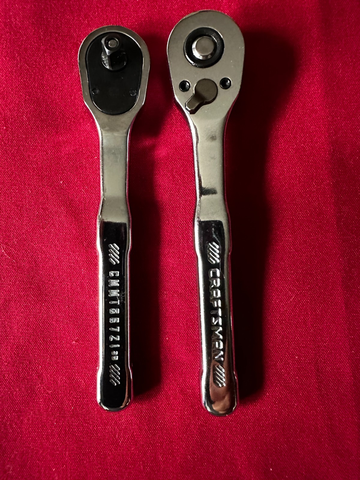 1/4″ CRAFTSMAN NEW DESIGN POLISHED QUICK RELEASE RATCHET 1 PER SALE $24.99