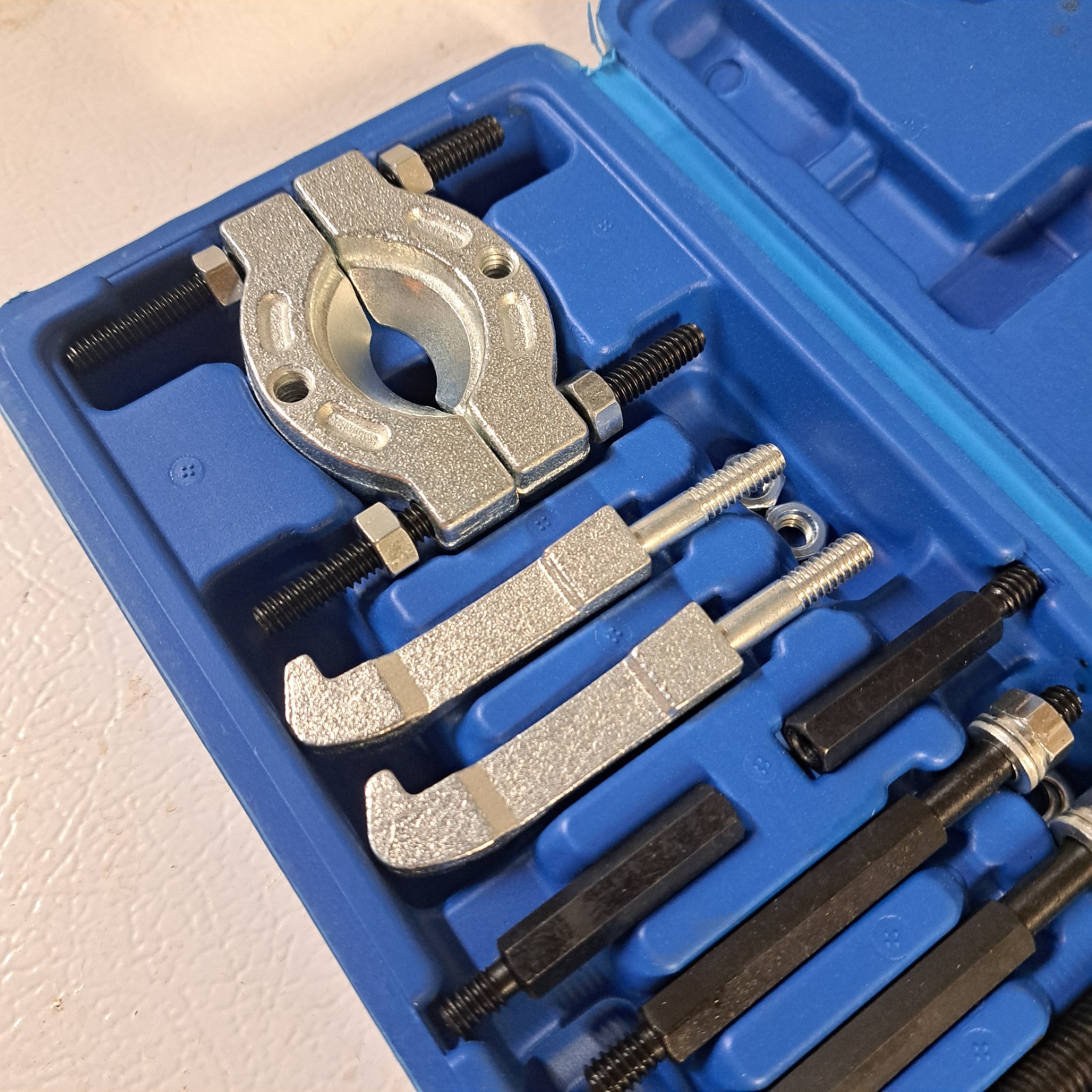 9pcs Bearing Puller Separator Set 15-58mm Pull Out Jaw Gear Pulley Removal