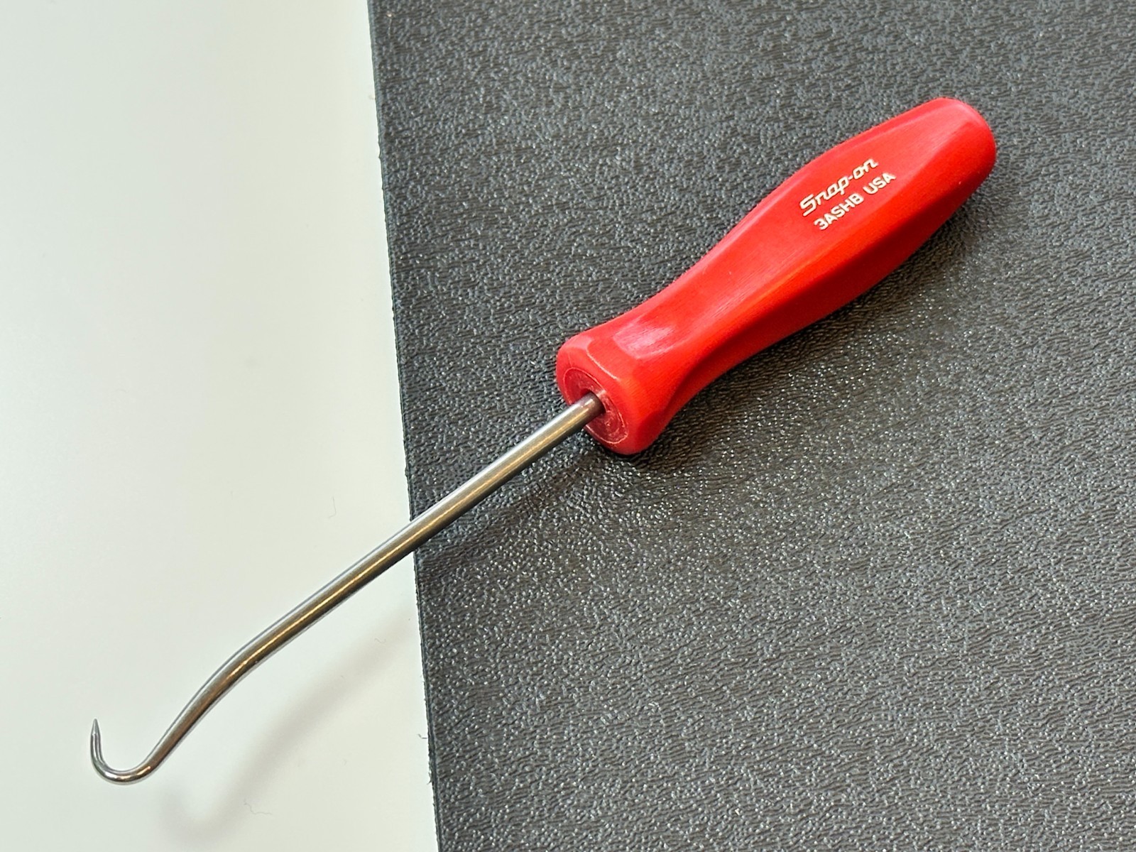 NEW Snap-on Tools USA Classic Red Mini Hard Handle Hook Pick 3ASHB / 3ASHBR