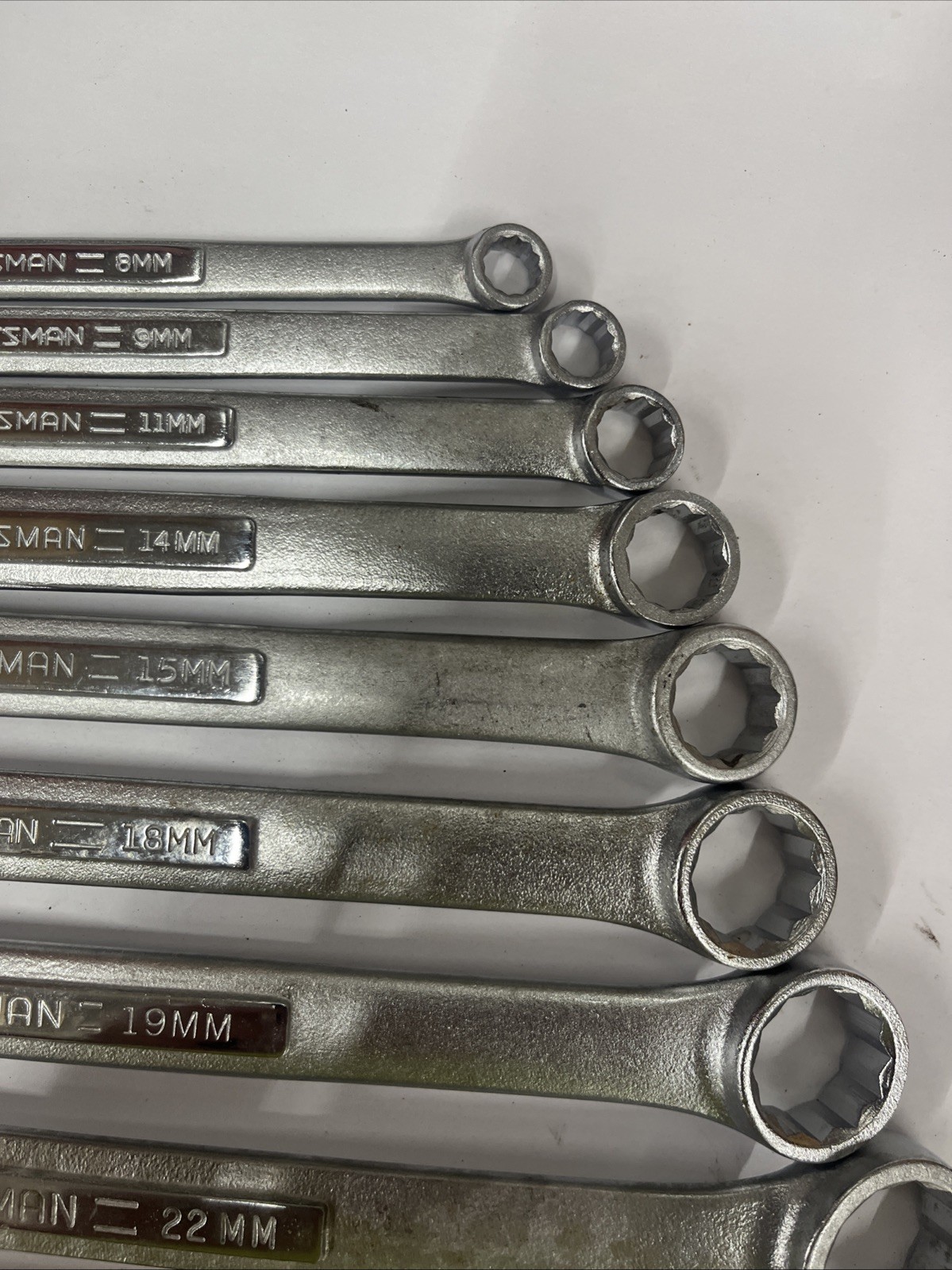 Craftsman Metric Double Box End Wrench Set 12 Point 6mm -30mm 12pc USA BIN READ