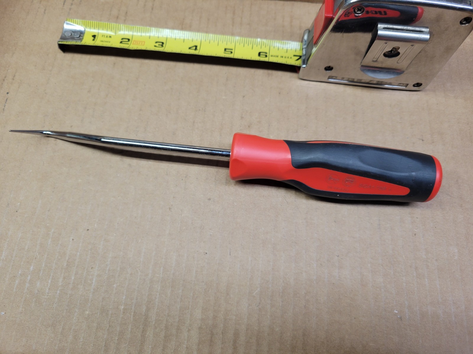 Snap On USA Radiator Hose Pick With Red / Black Comfort Grip Handle No SGA173B