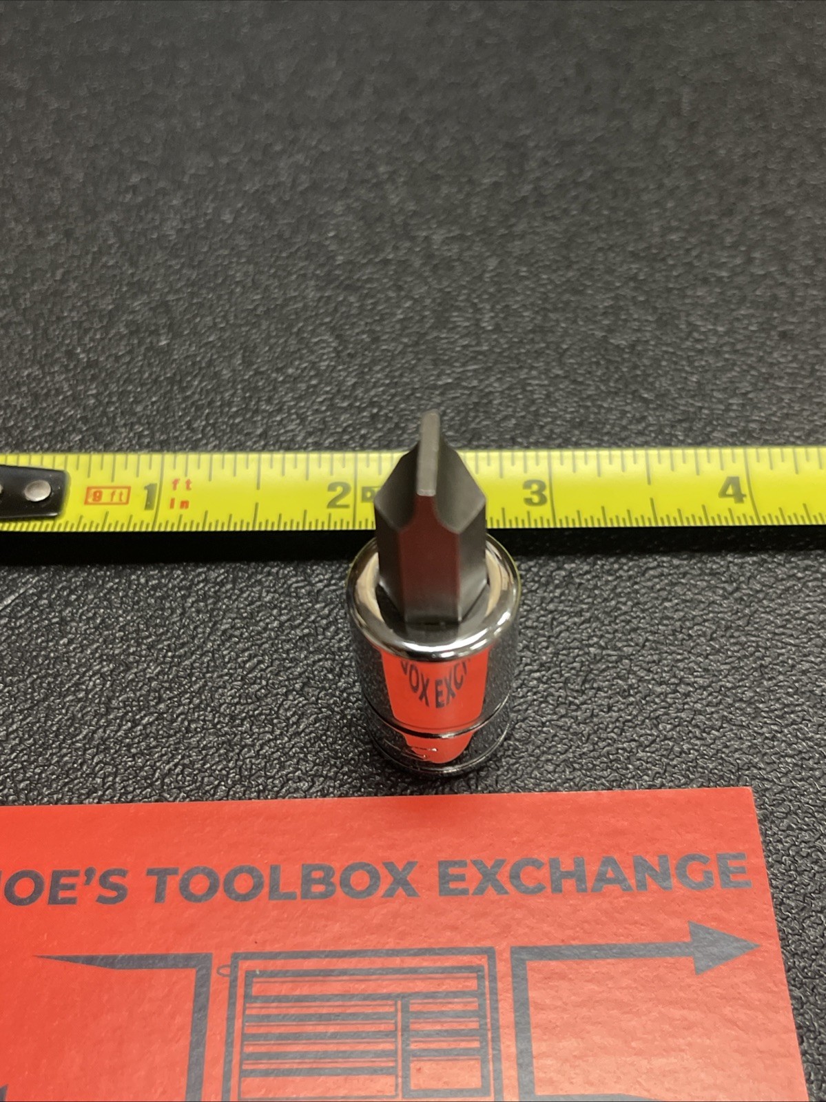 Snap On Tools F62E USA NEW 3/8″ Drive 3/8″ Flat Tip Short Bit Socket Driver
