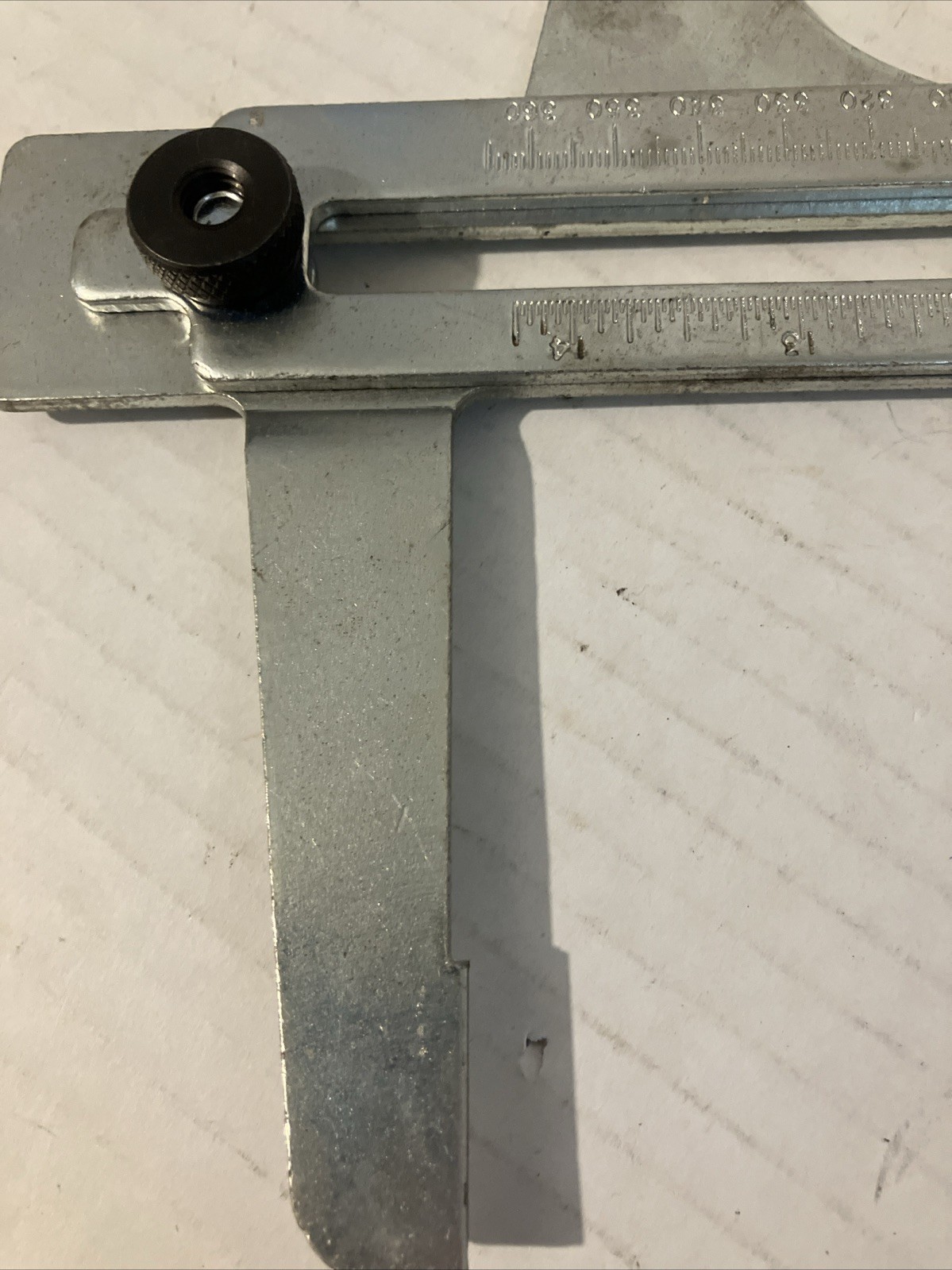 Vintage K-D Tools 3377 Brake Resetting Gauge MADE IN USA