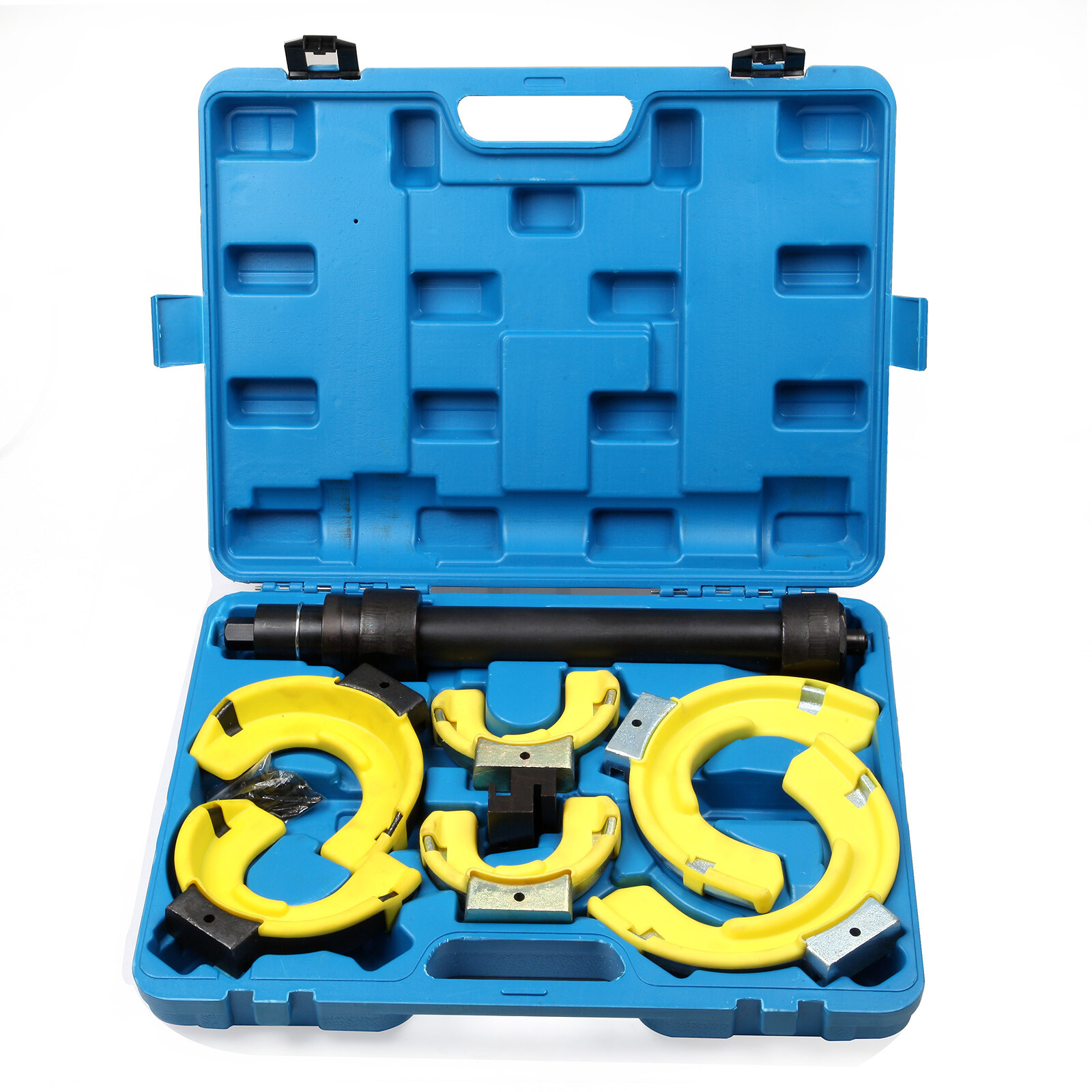 New Interchangeable Fork Strut Coil Spring Compressor Extractor Tool Set