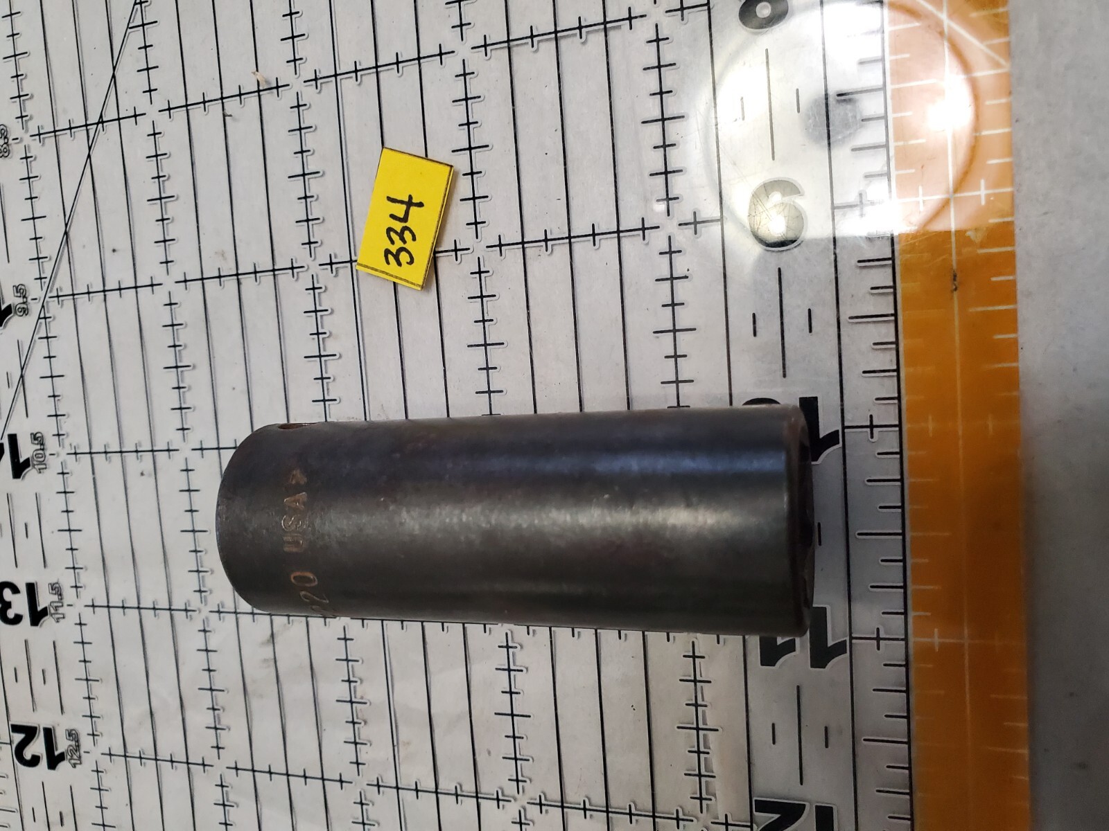 Snap On Tools 3/8″ Drive 6 Point SAE 11/16 » Deep Impact Socket SIMF220 GUC USA