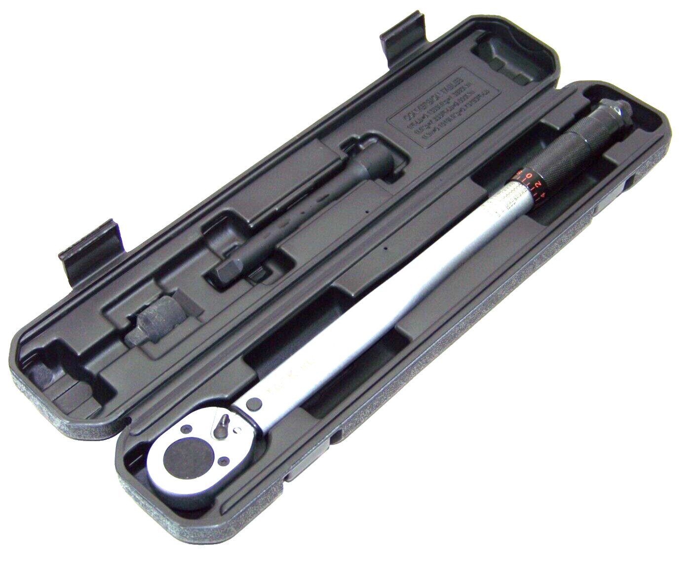 3pc 1/2 » Drive Click Torque Ratcheting Wrench Handle Extension Bars Tacklife