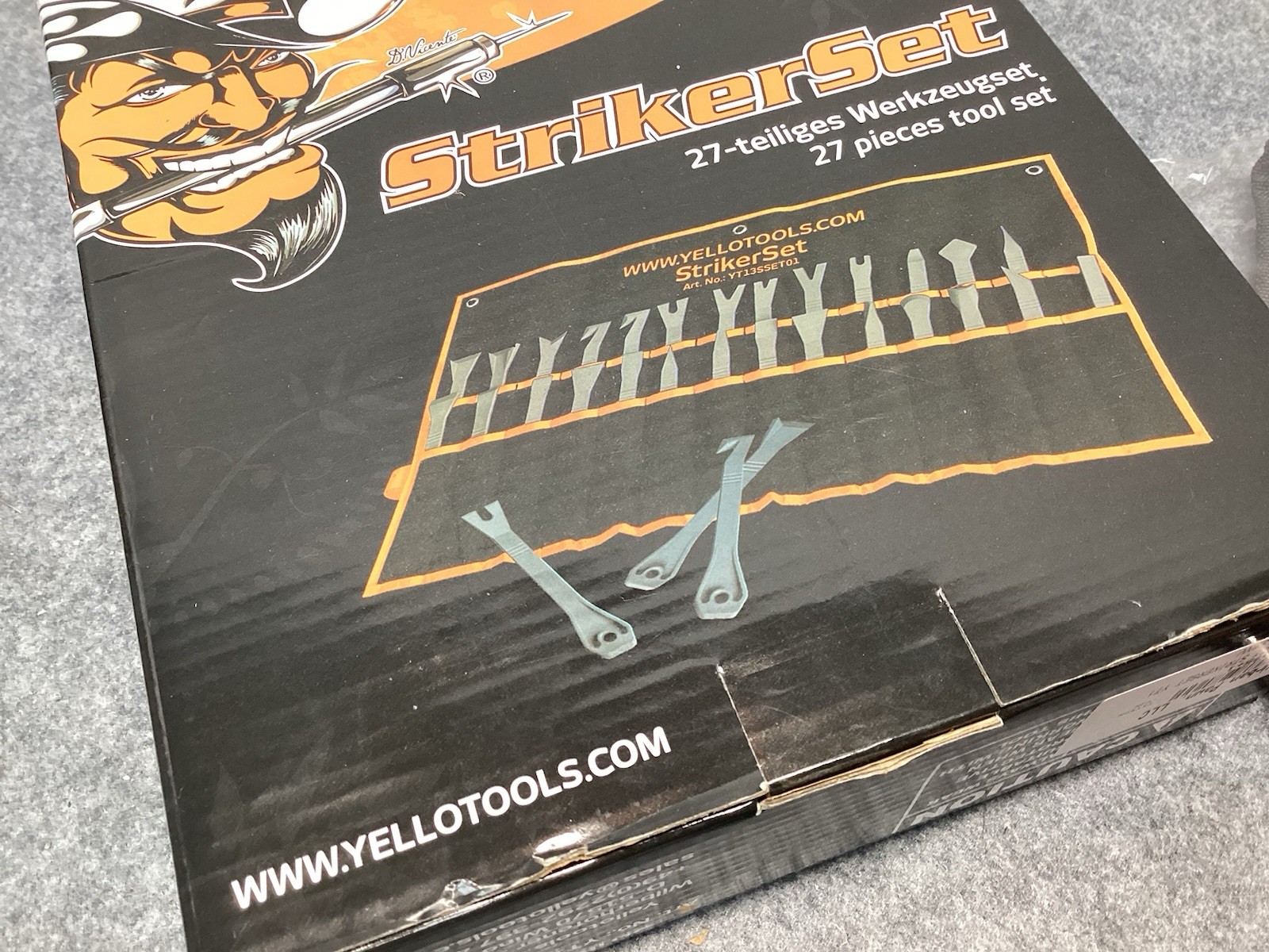 Striker-Set 27 Piece Car Trim Dismantling Tool Set YT13SSET01