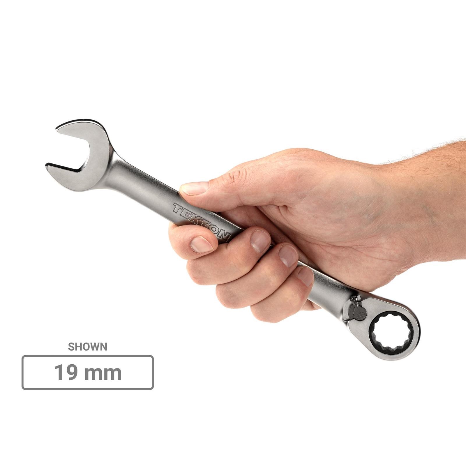 Tekton WRC94304 Reversible 12-Point Ratcheting Combination Set