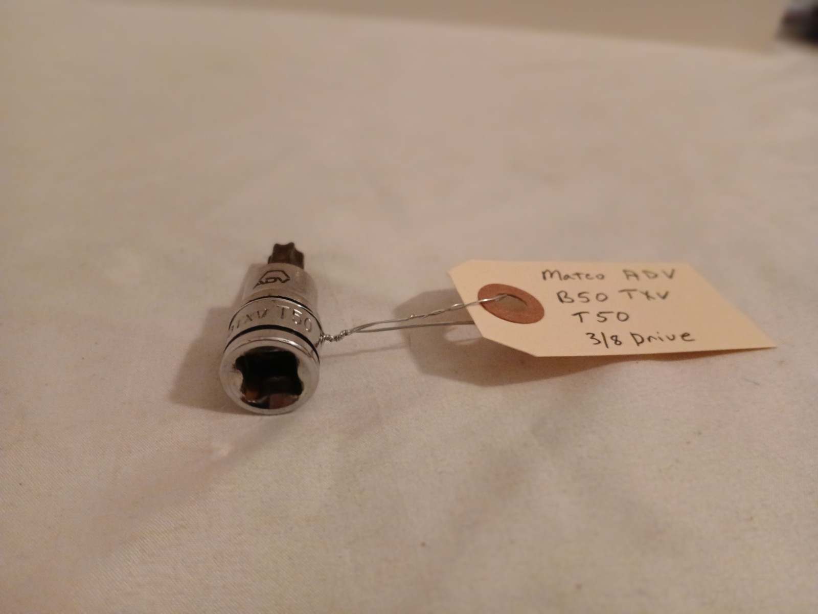 Matco ADV torx socket bit B50TXV, T50, 3/8 drive