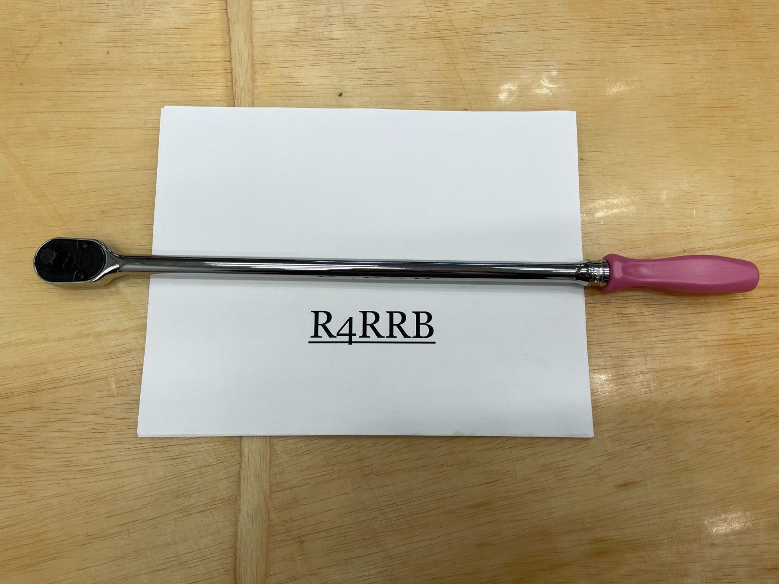 Snap-on Tools NEW PINK PEARL 3/8″ Drive Hard Extra-Long Fixed Ratchet FHLLD80PP