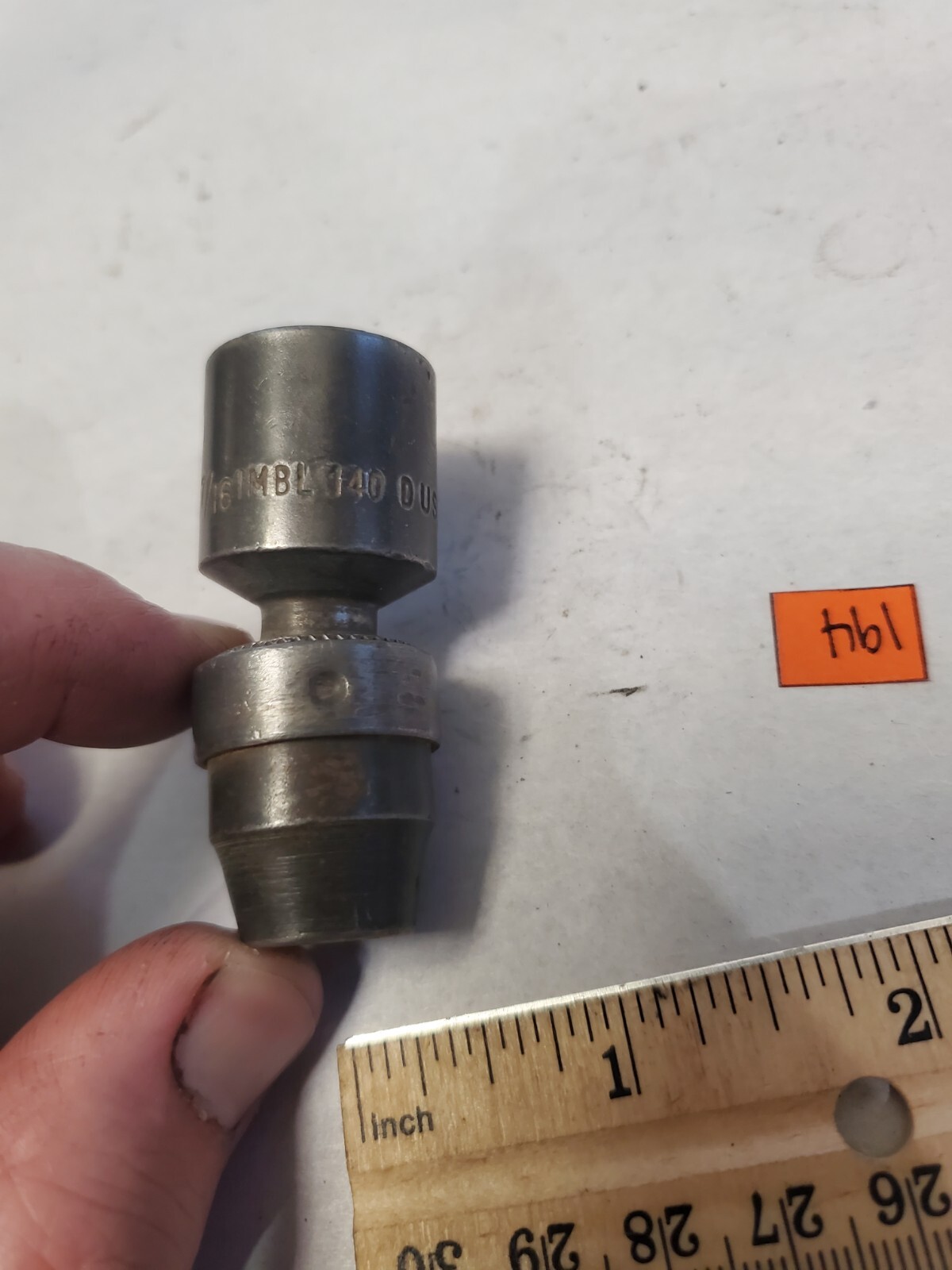 Snap-On Tools USA IMBL140D SAE 7/16” Impact Swivel Universal Socket – 1/2″ Drive