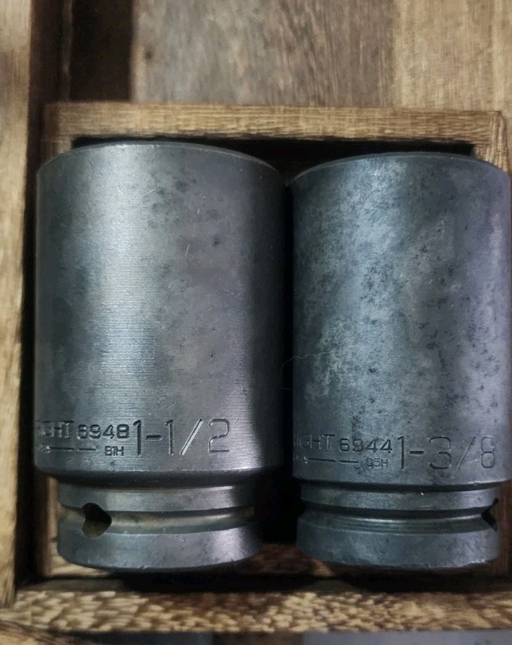 Wright 3/4 Drive Impact Socket Choose 1 1-1/2 or 1-3/8