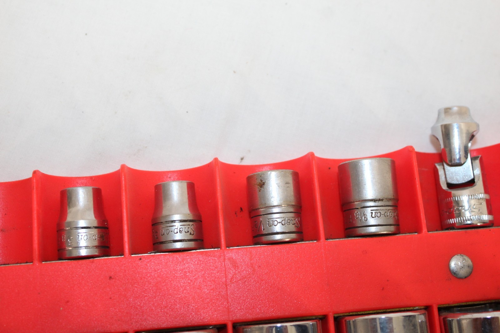 15 Snap-on Tools METRIC #7 thru #24 Swivel Socket Set, 3/8 drive, FSUM, + SAE