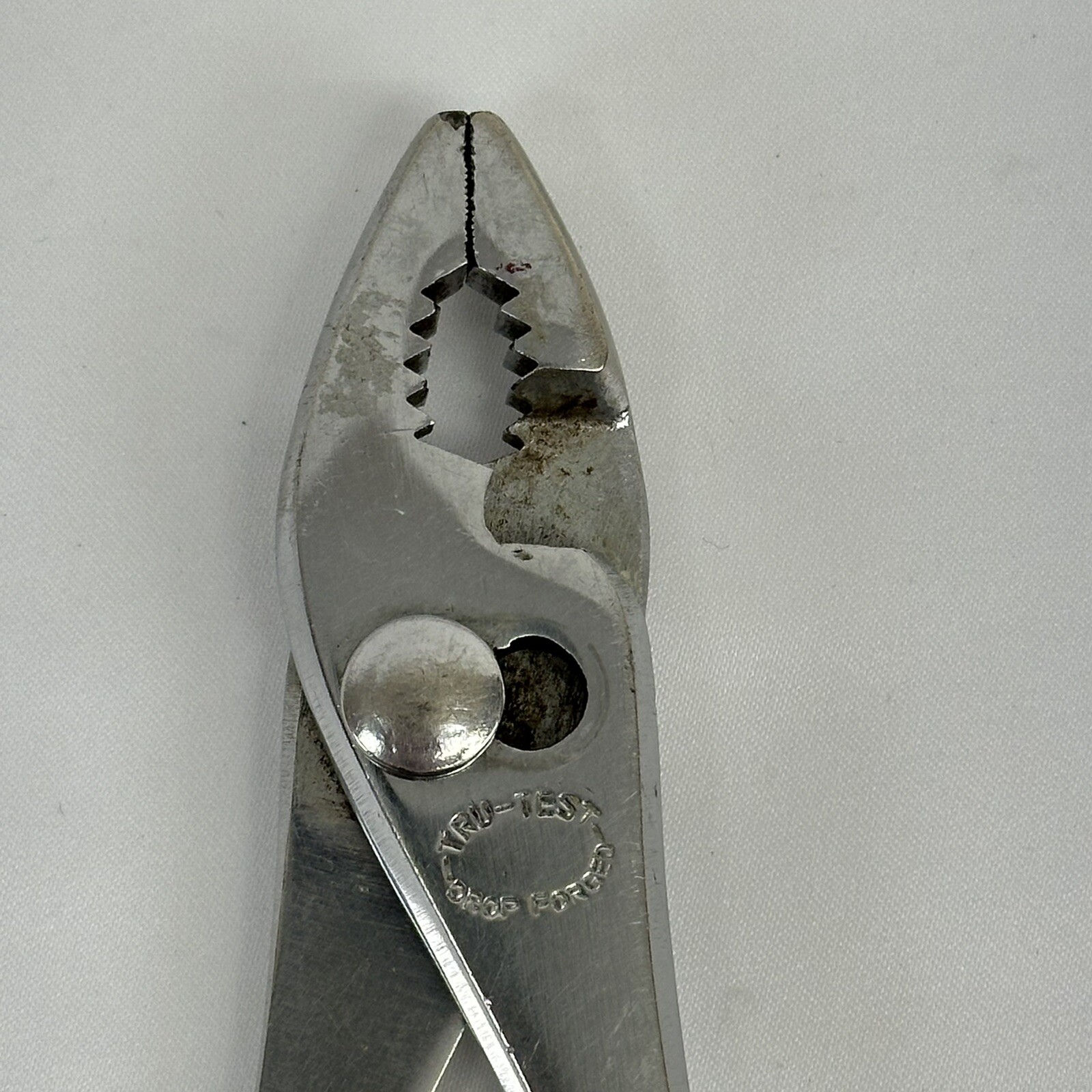 Tru-Test Adjustable Slip Joint Pliers 6.25″ Long Vintage Made In Japan