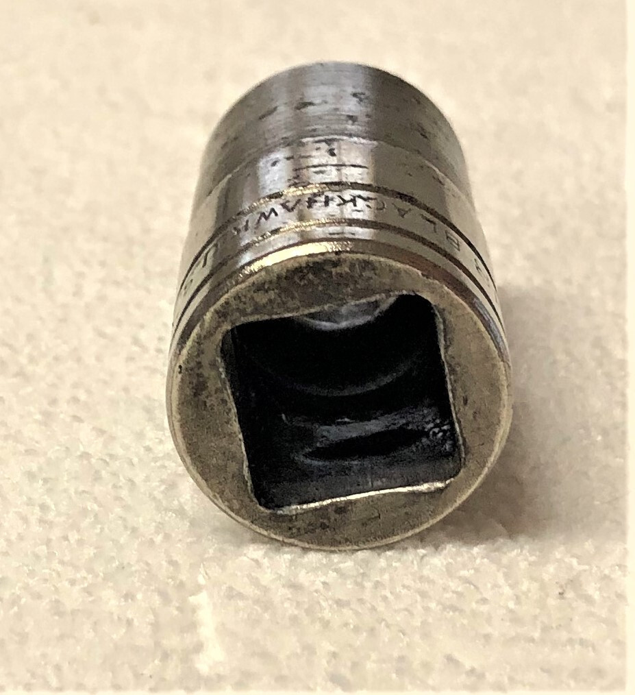 Vintage Blackhawk USA 1/2″ Drive 9/16″ Standard 12 Point Socket 40118