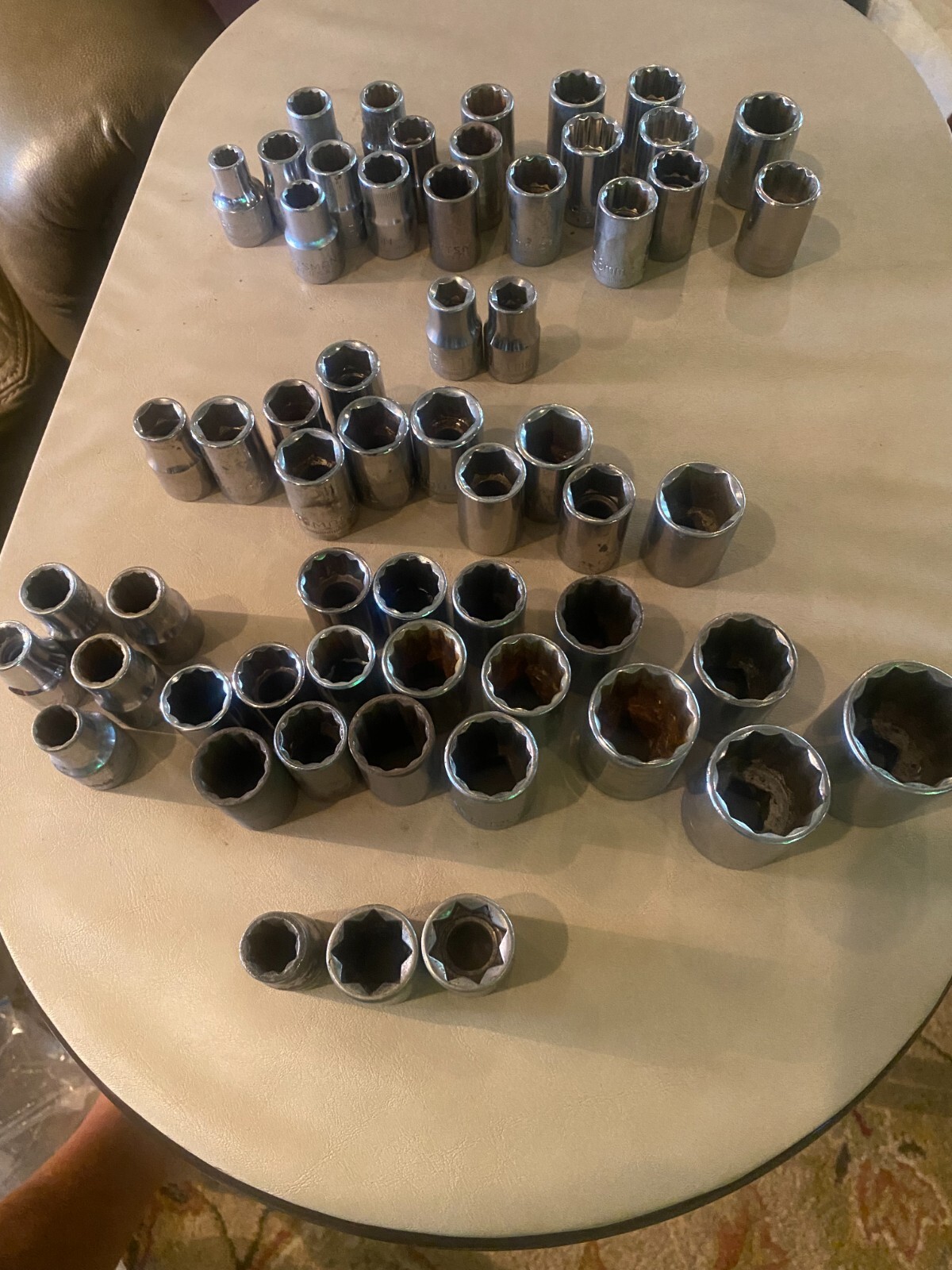 Craftsman USA 1/4″ & 1/2″ Dr – SAE and metric shallow socket 6, 8, and 12 Point