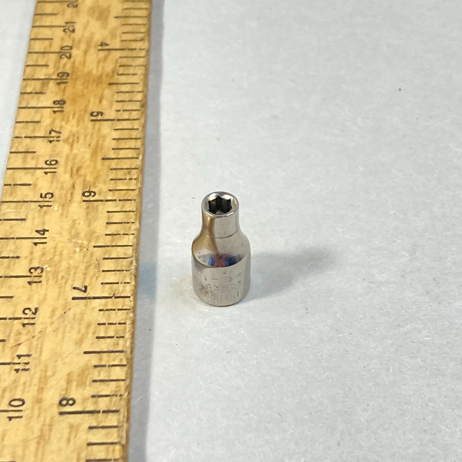 Craftsman 4 mm Socket Metric 1/4″ Drive 6 Point -Inverted G- #43505 USA