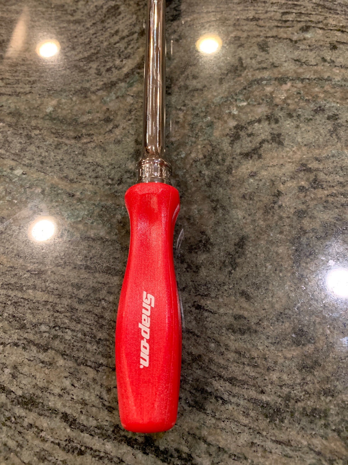 Snap On fhld80 3/8 drive red long hard handle ratchet