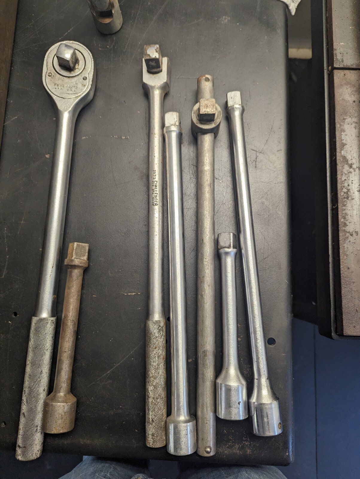 3/4″ DriveProto Ratchet & Extensions With assorted USA Sockets
