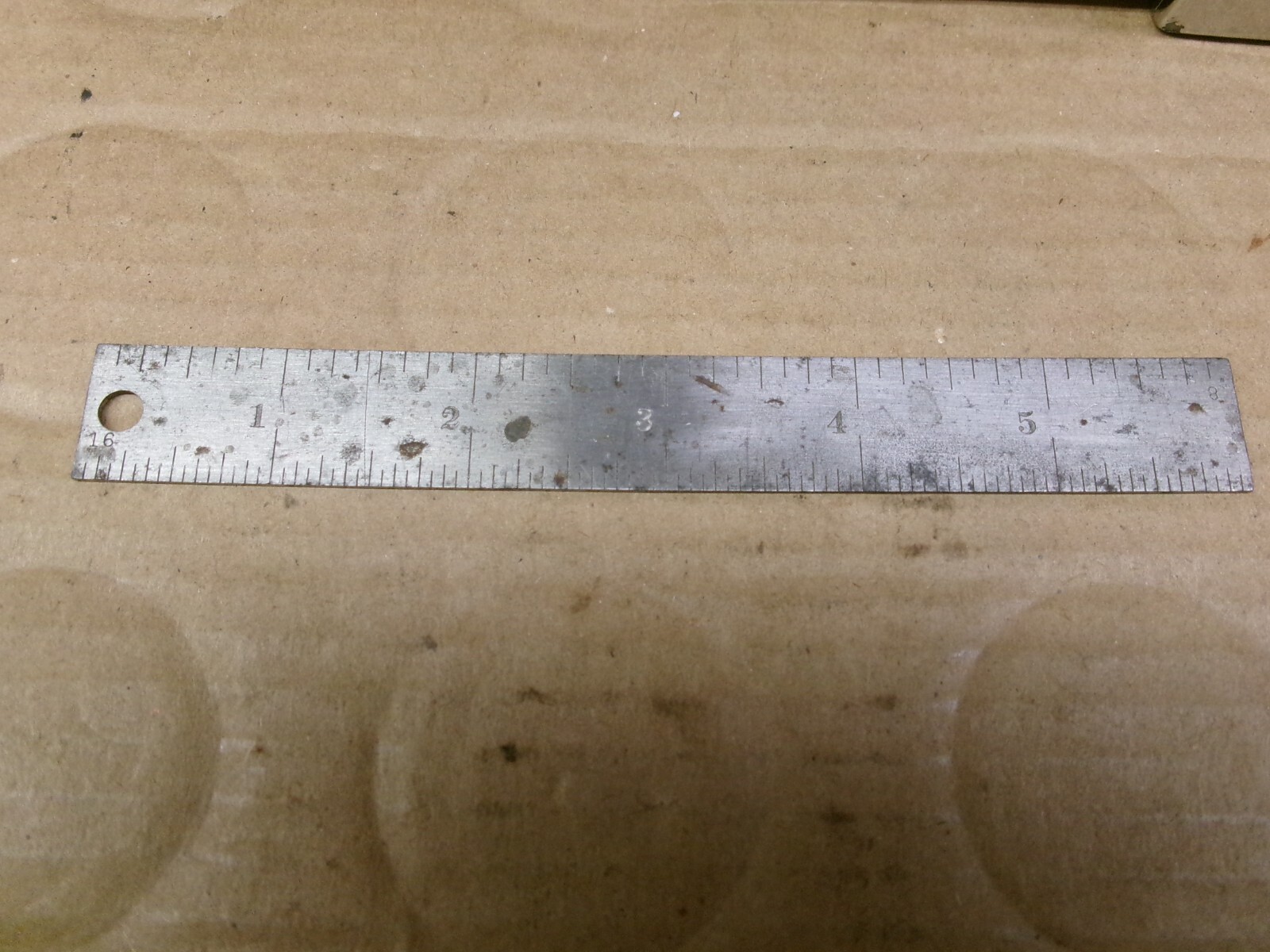 THE L.S. Starrett Co. 6″ No. C604R TEMPERED, ATHOL MASS. USA