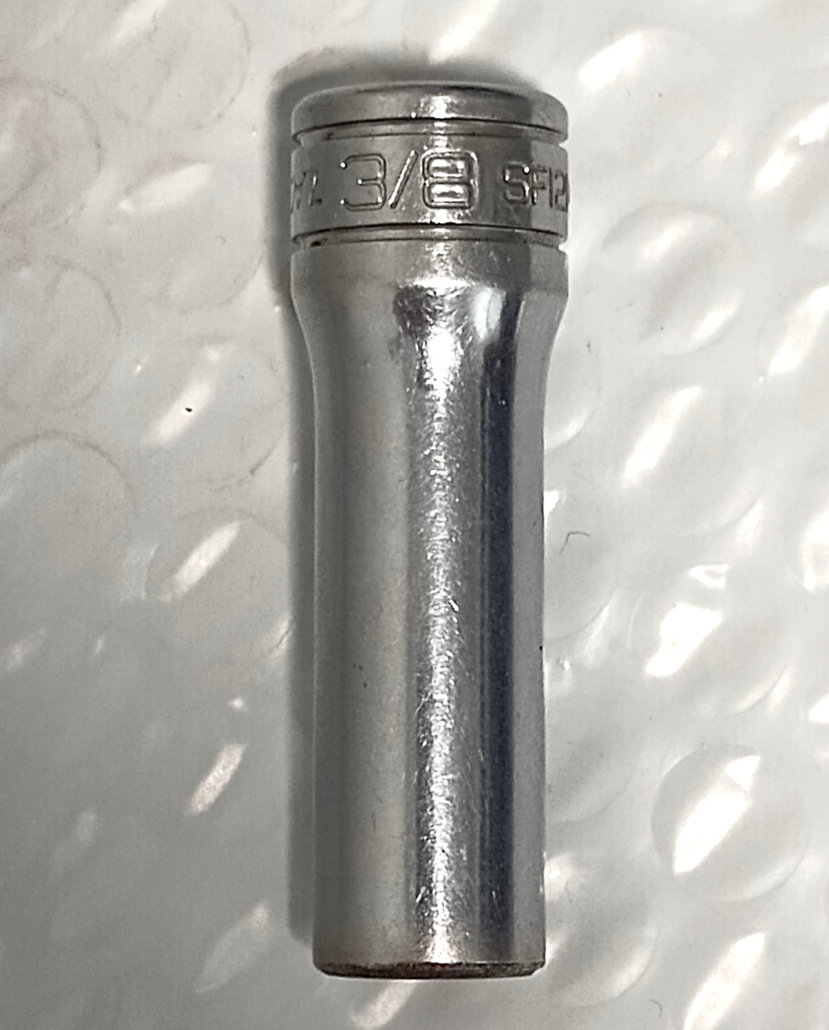 SNAP ON SF121, 3/8″ DRIVE, 3/8″ SOCKET, 2″ DEEP/HIGH, 12 POINT.