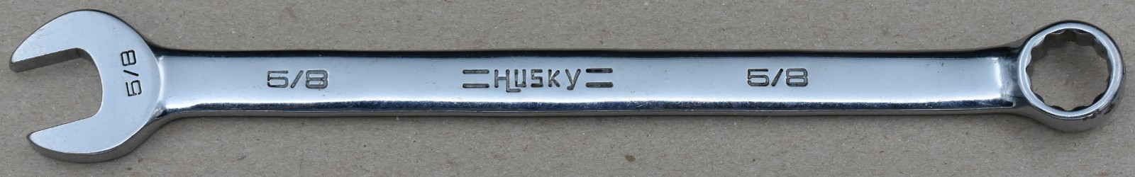 HUSKY TOOLS 37020, 5/8″ SAE, 12-POINT, OPEN/BOX END COMBINATION WRENCH