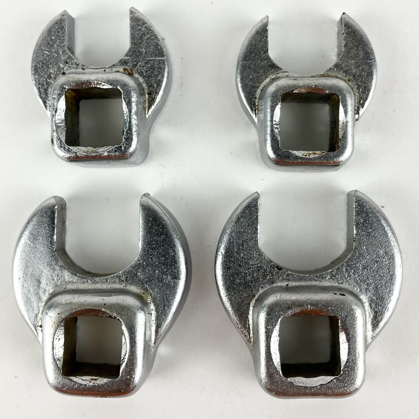 4 Proto Crowfoot Wrench 3/8dr. 7/16 1/2 9/16 5/8”Socket Vintage Tool USA