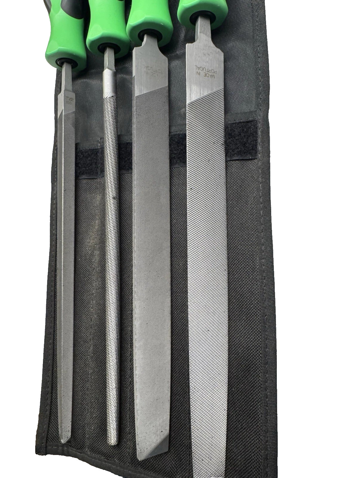 New Snap-on™ SGHBF600AG 4pc Green Instinct Soft Handle Mixed File Set SEALed