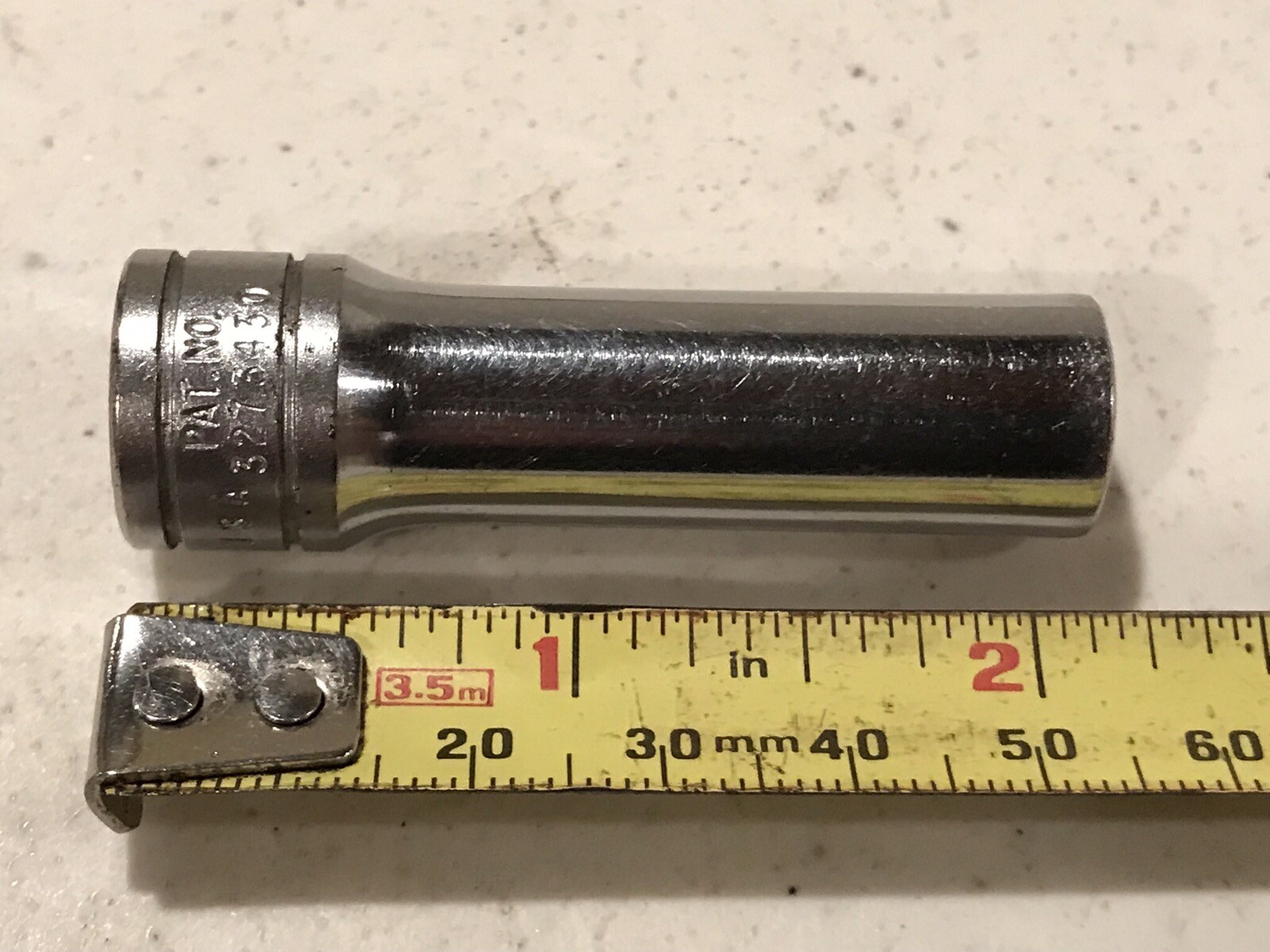 SNAP-ON SFS121, 3/8″ SAE 6 POINT DEEP 3/8″ DRIVE SOCKET USA *****