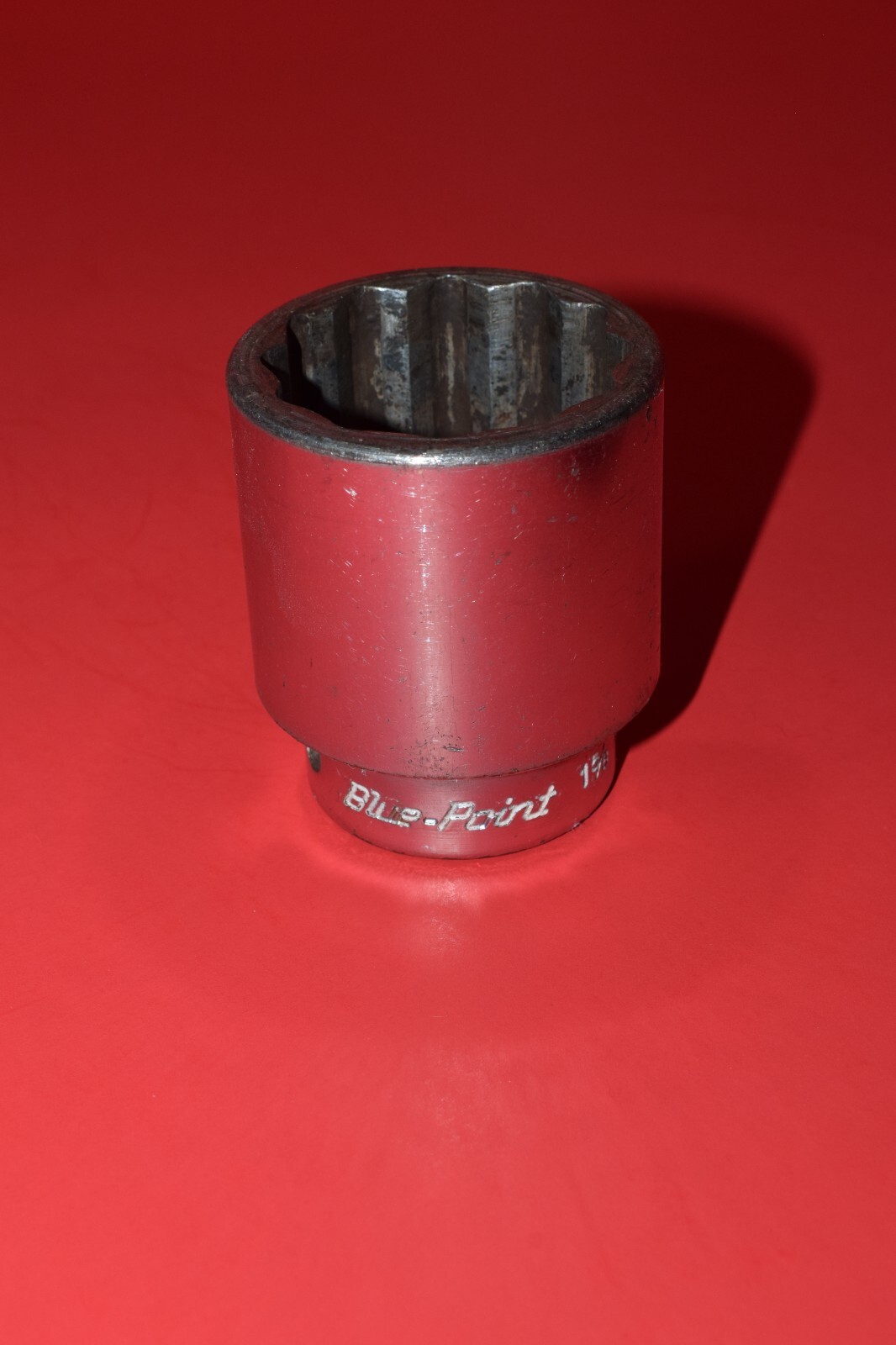 Blue-Point 3/4″ Drive Shallow Standard 1-5/8” SAE 12 Point Socket -USA- U522