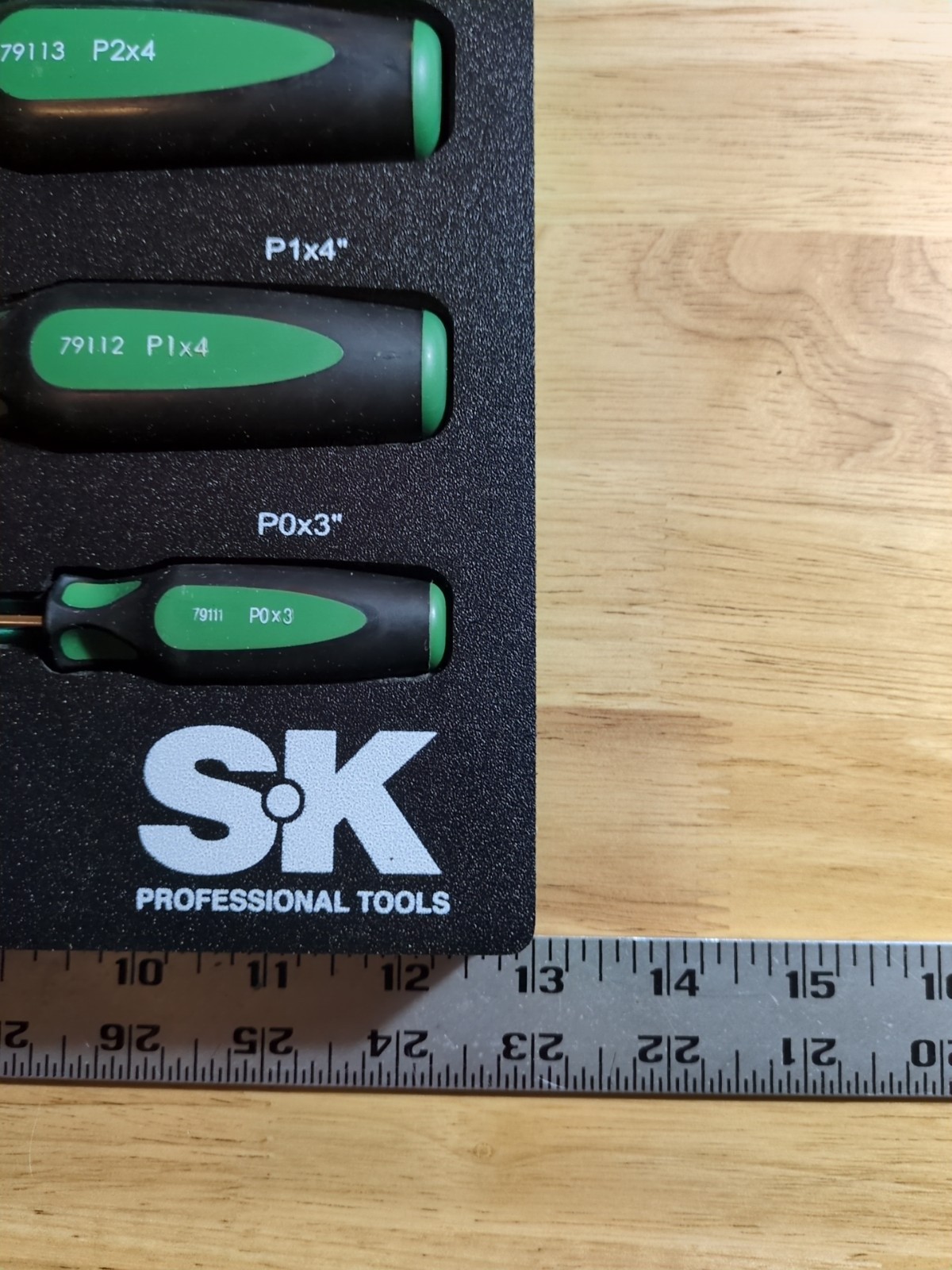 SK Professional Tools 6 Piece Cushion Grip Screwdriver Set New LIFETIME WARRANTY