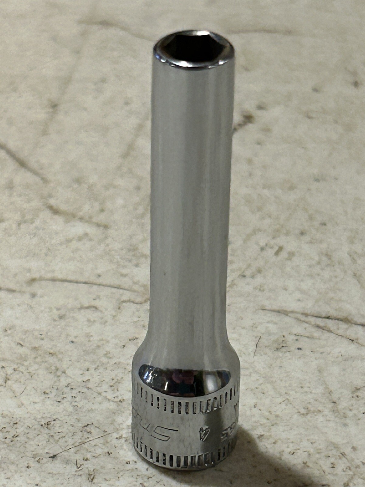 Snap On 5.5mm 1/4″ Drive 6 Point Deep Chrome Socket STMM5.5