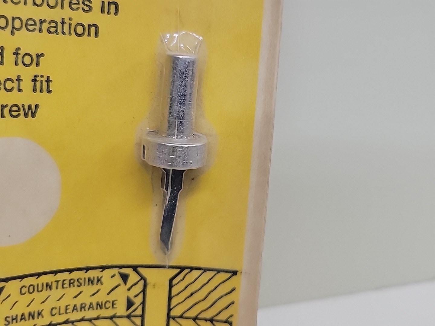 Stanley 04-603 Screw-Mate Drill & Countersink 1525 #04-603 3/4 x 8 #8 USA NOS