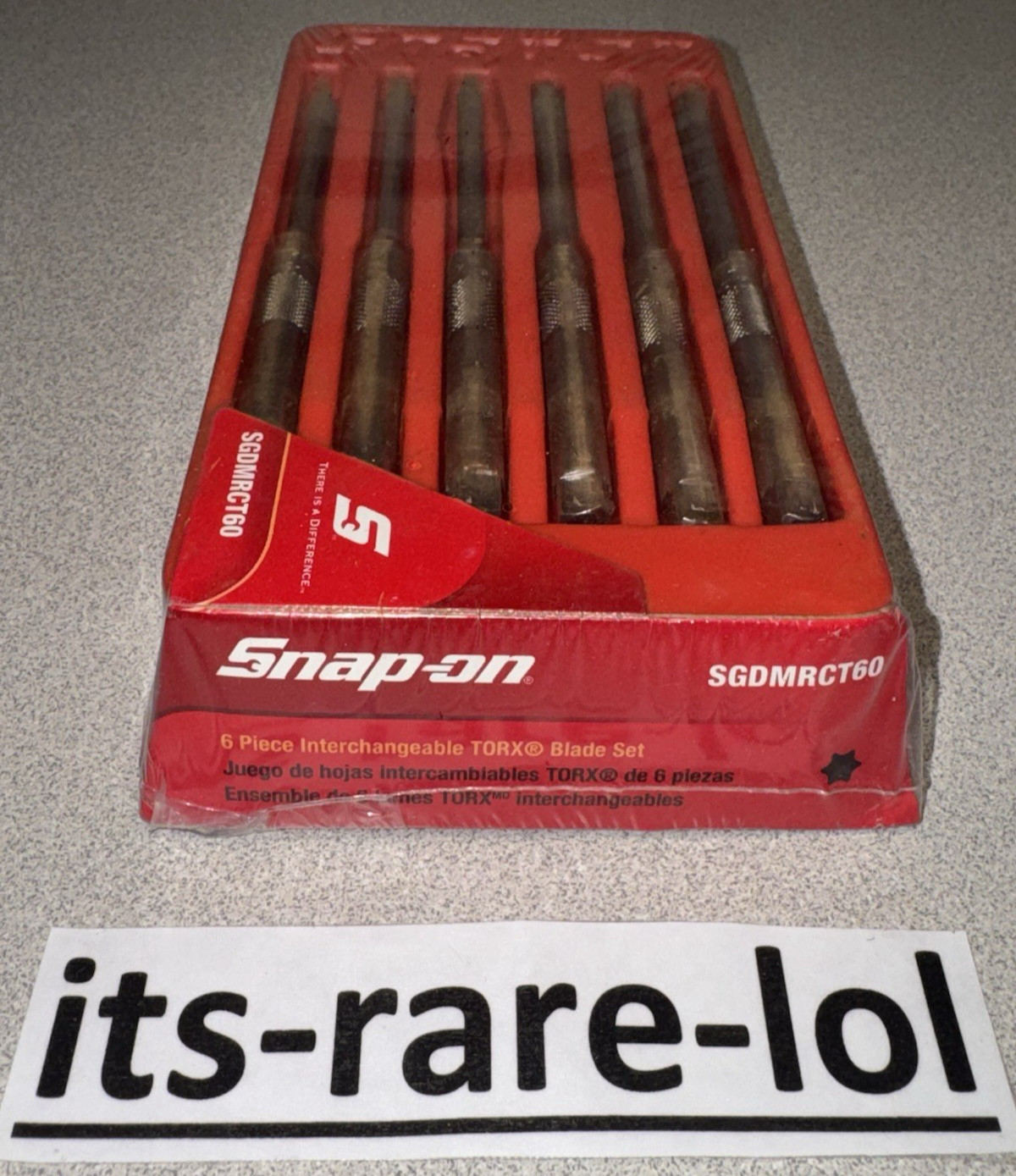 Snap On Tools SGDMRCT60 Ratcheting Screwdriver TORX 6 Pc Set T10-T30 NEW SEALED!