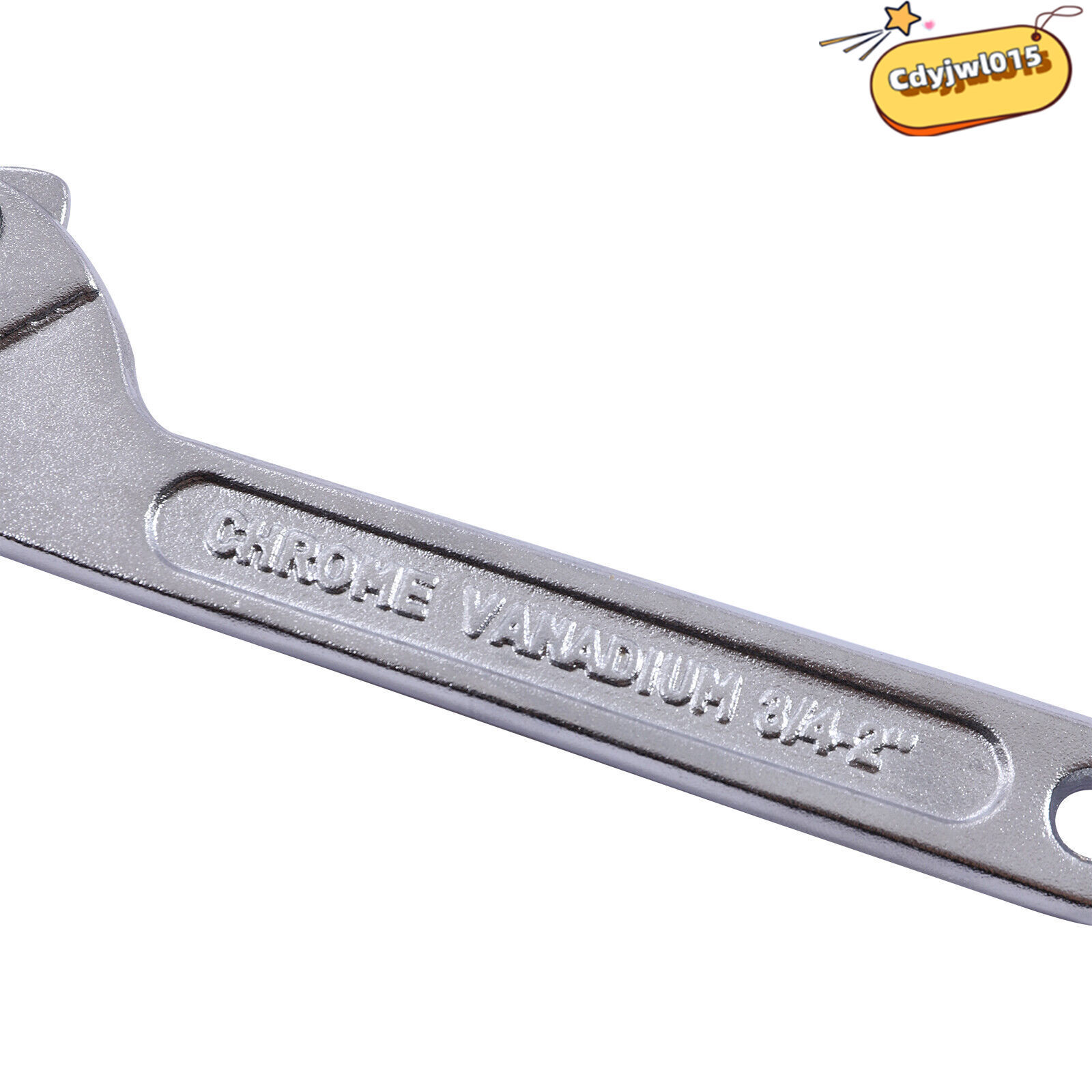 4pcs Wrench 19~170mm Adjustable C Spanner Tool Kit Set Hook & C Pin Spanner Hook