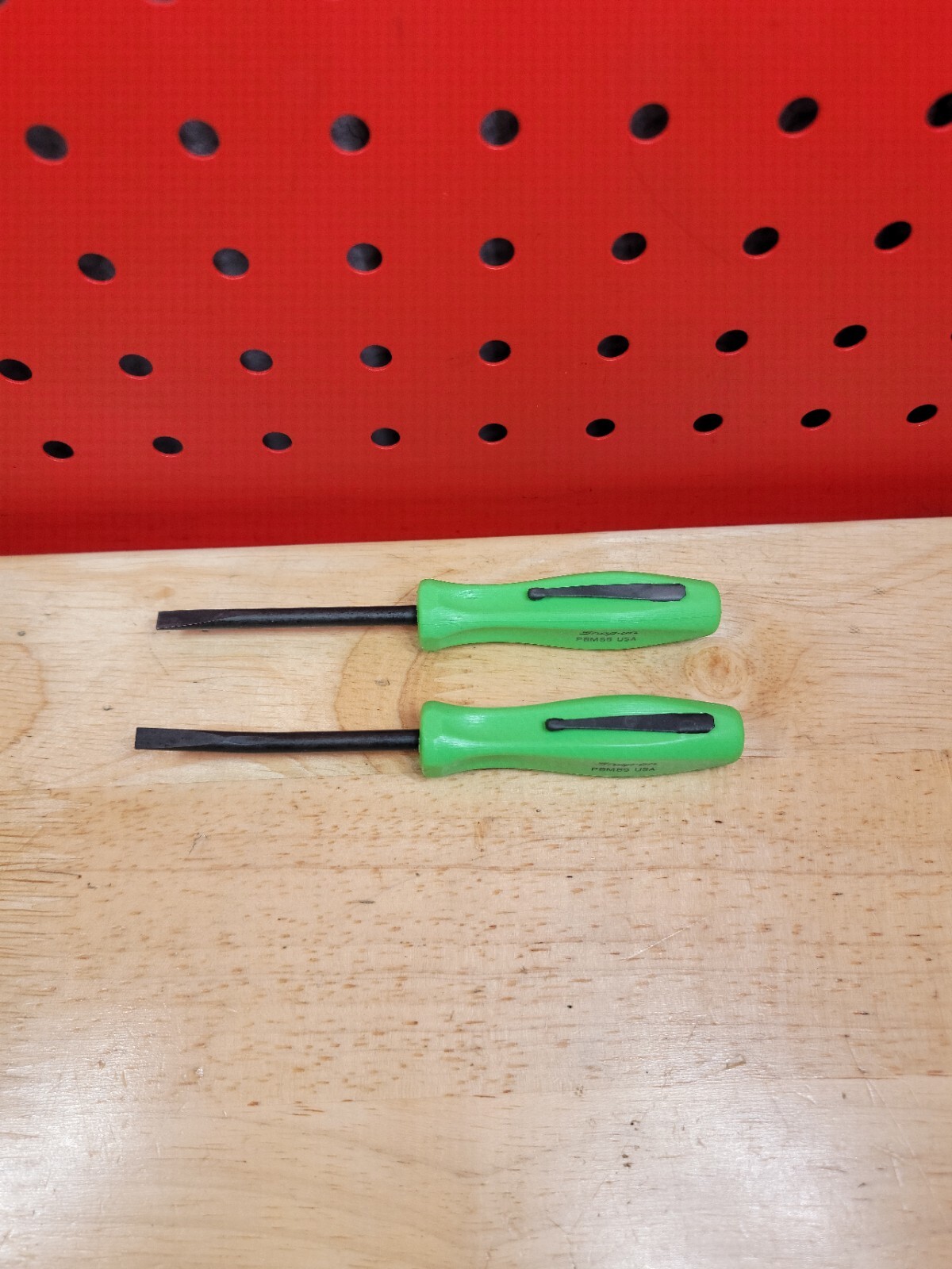 Snap-on PBMB5 PBMS5 GREEN 5″ Angle + 5″ Straight Mini Pocket Prybar Set